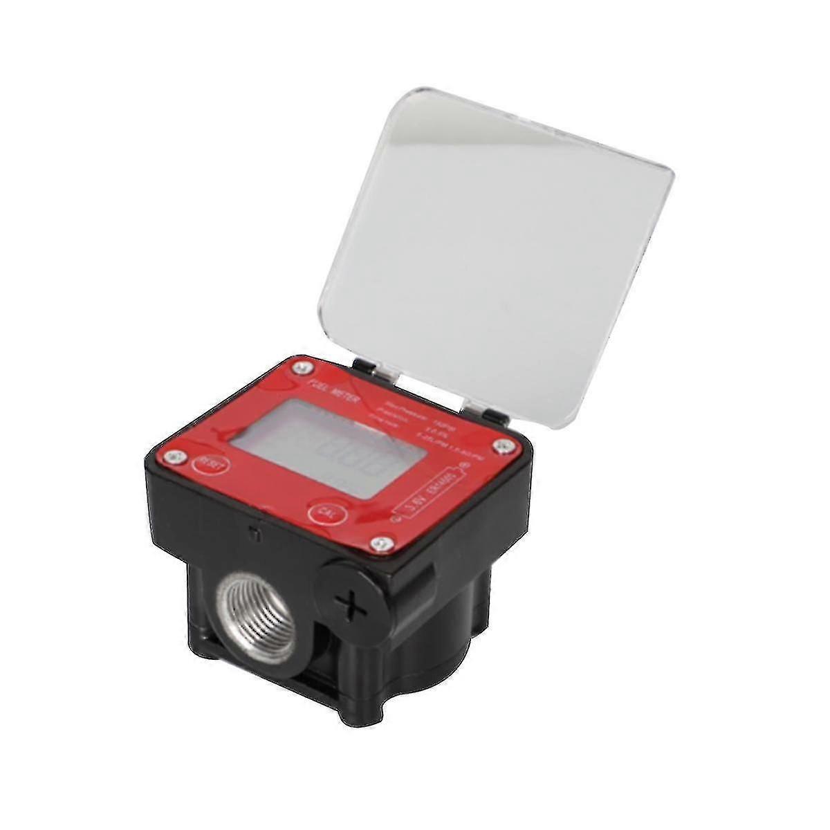 Oval Gear Flow Meter Meter Electronic Small Flow Rate With Cover Meter Sensor Counter Indicator B