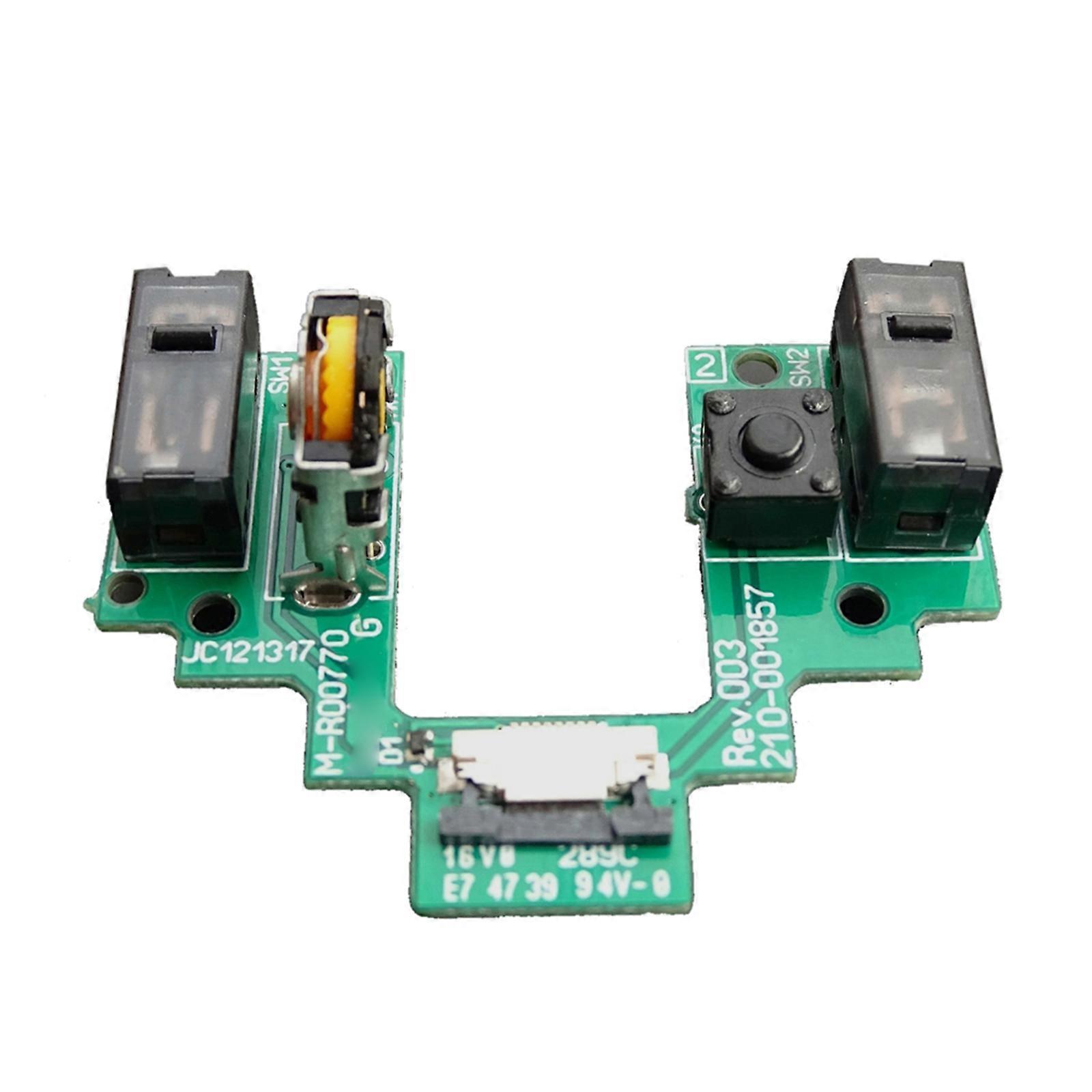 Mouse Upper Motherboard Micro Switch Button Key Board Switch Button Module for  G Pro Wireless Gaming Mouse  Black