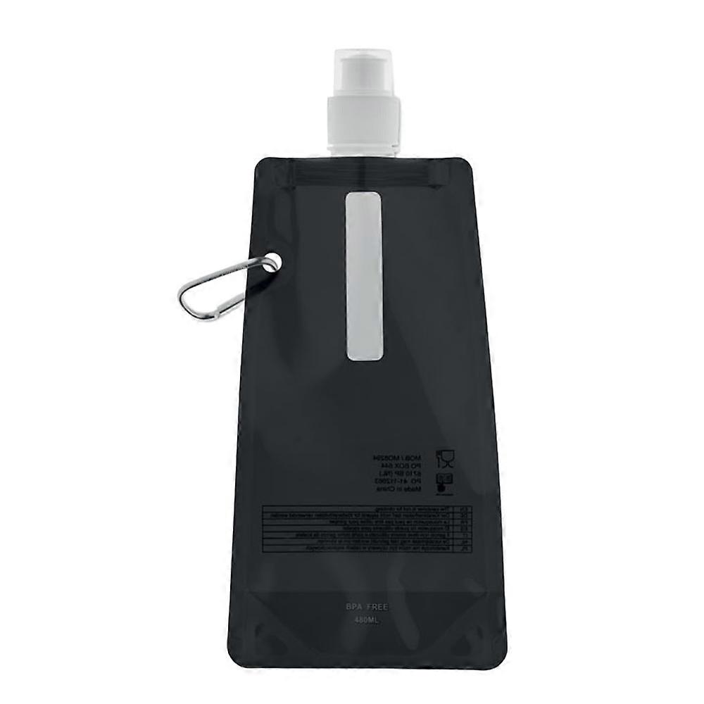 MidOcean Gates Plain Foldable 480ml Water Bottle