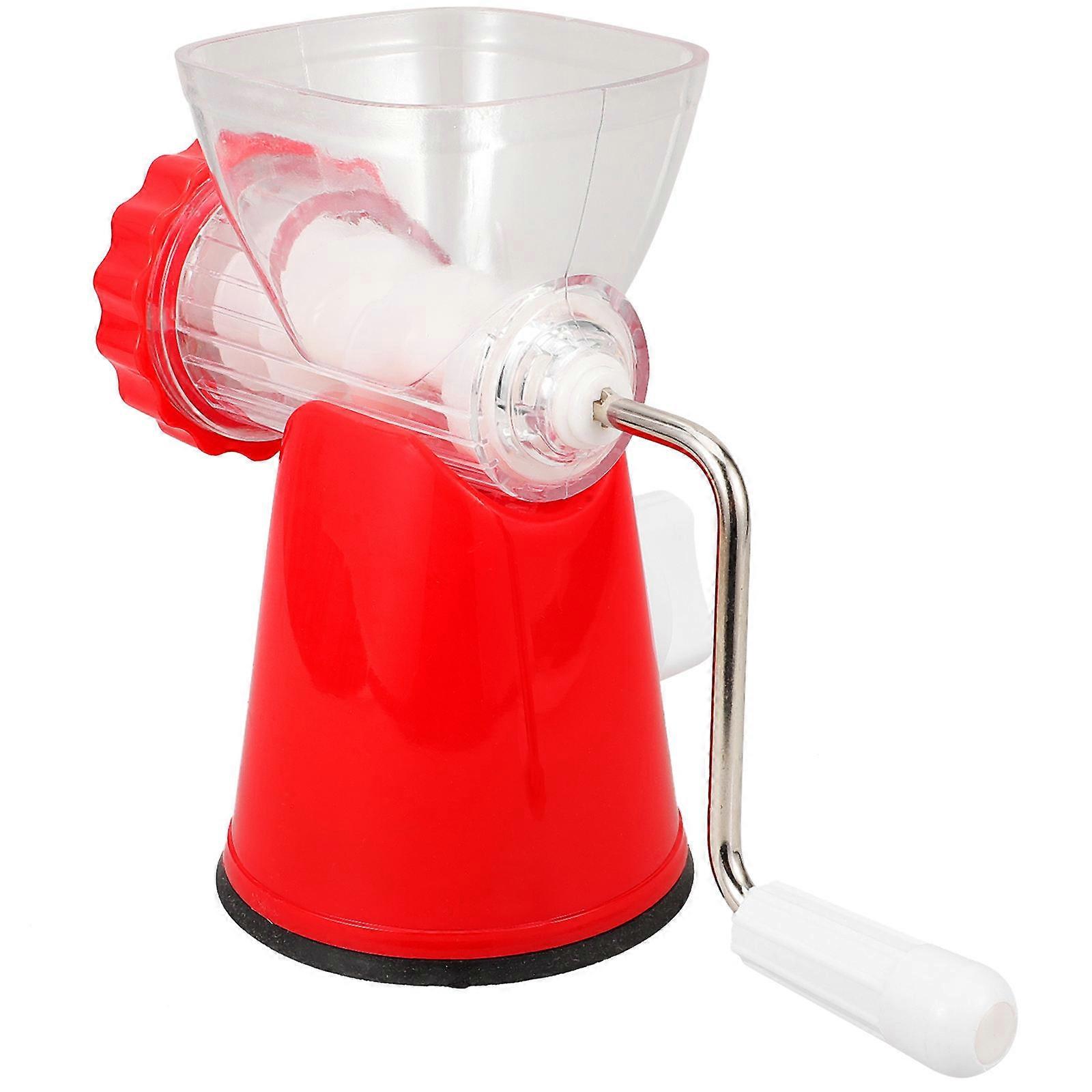 Manual Meat Grinder with Sausage Stuffer Mincer for Home Use – Easy to Clean, Includes Fine & Coarse Plates for Hamburgers and Sausages
