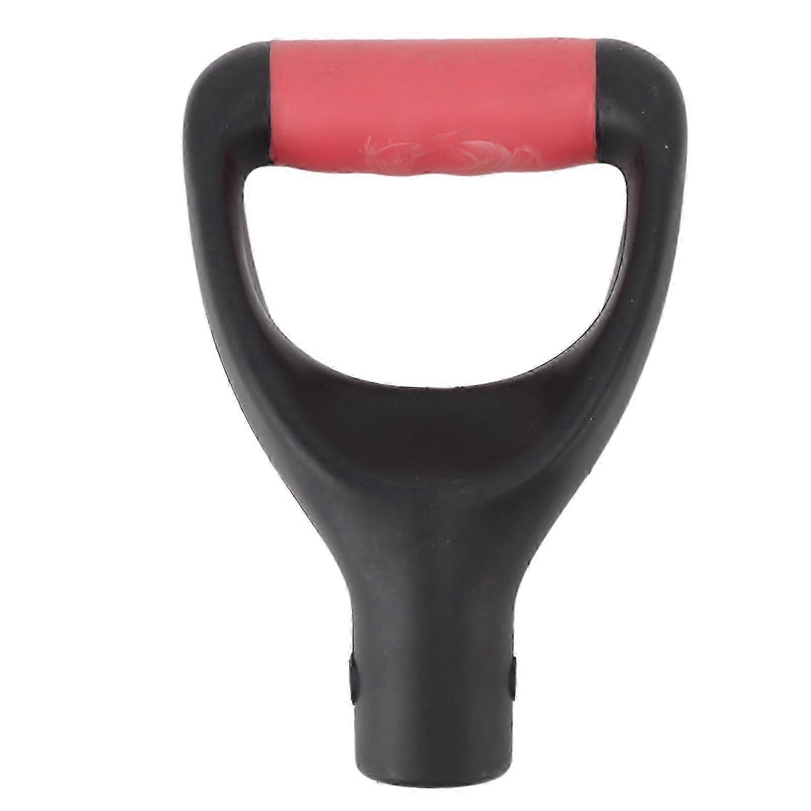 3.2cm Ergonomic D-Grip Shovel Handle for Digging & Raking - White