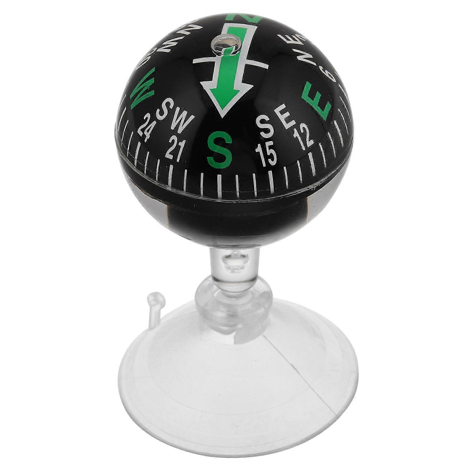 Suction Cup Dashboard Compass for Cars, Boats, and Outdoor Adventures – Durable, Accurate Direction with Strong Suction for Secure Attachment