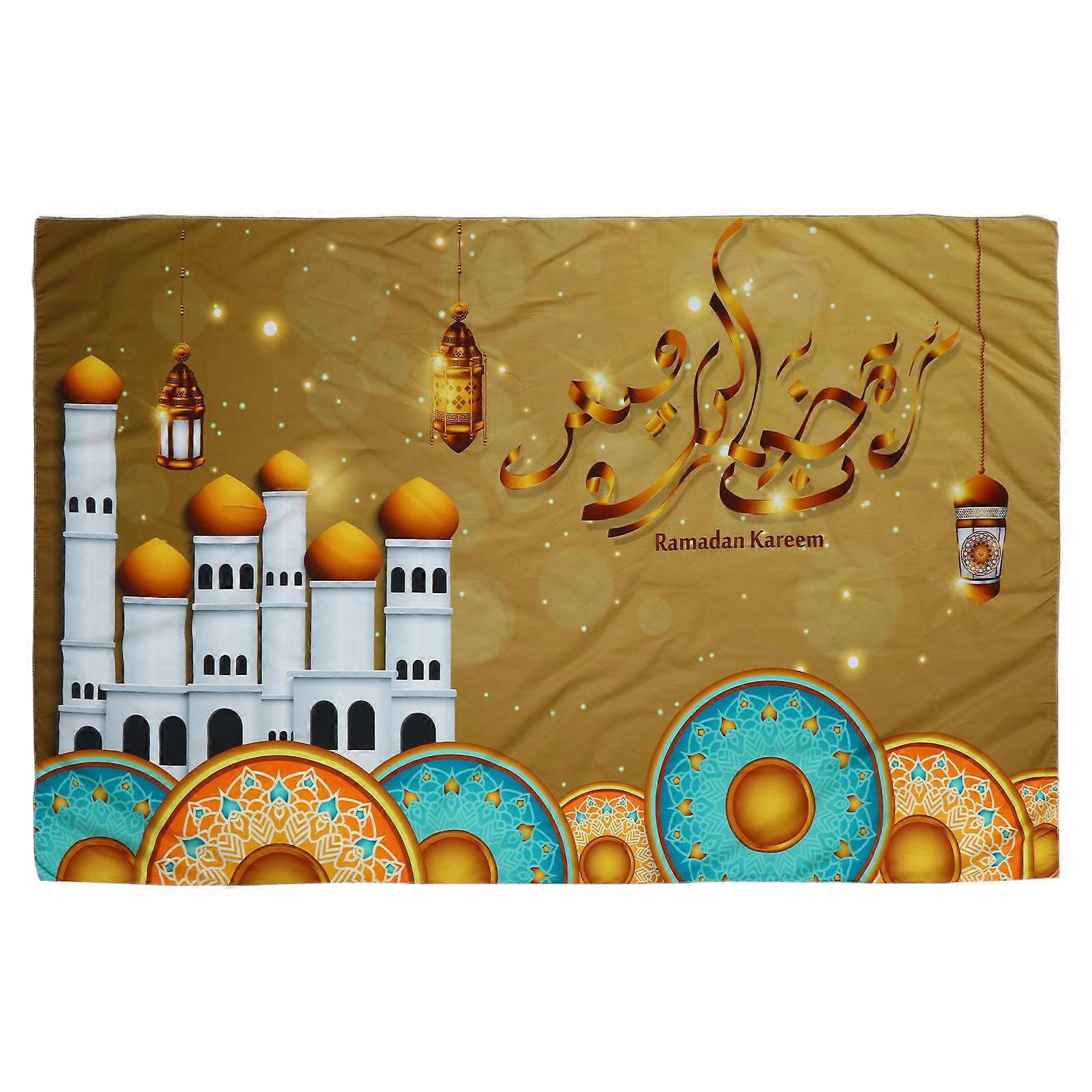 Decorative Tapestry Islam Wall Decorations Multi 150X100X0.01CM Simple Design Hanging Cloth Muslim 1Pack
