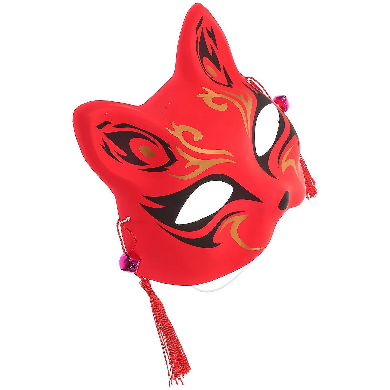 Party Supplies Half Mask Animal Shape Cat Design Lightweight Comfortable For Carnivals 1Pcs