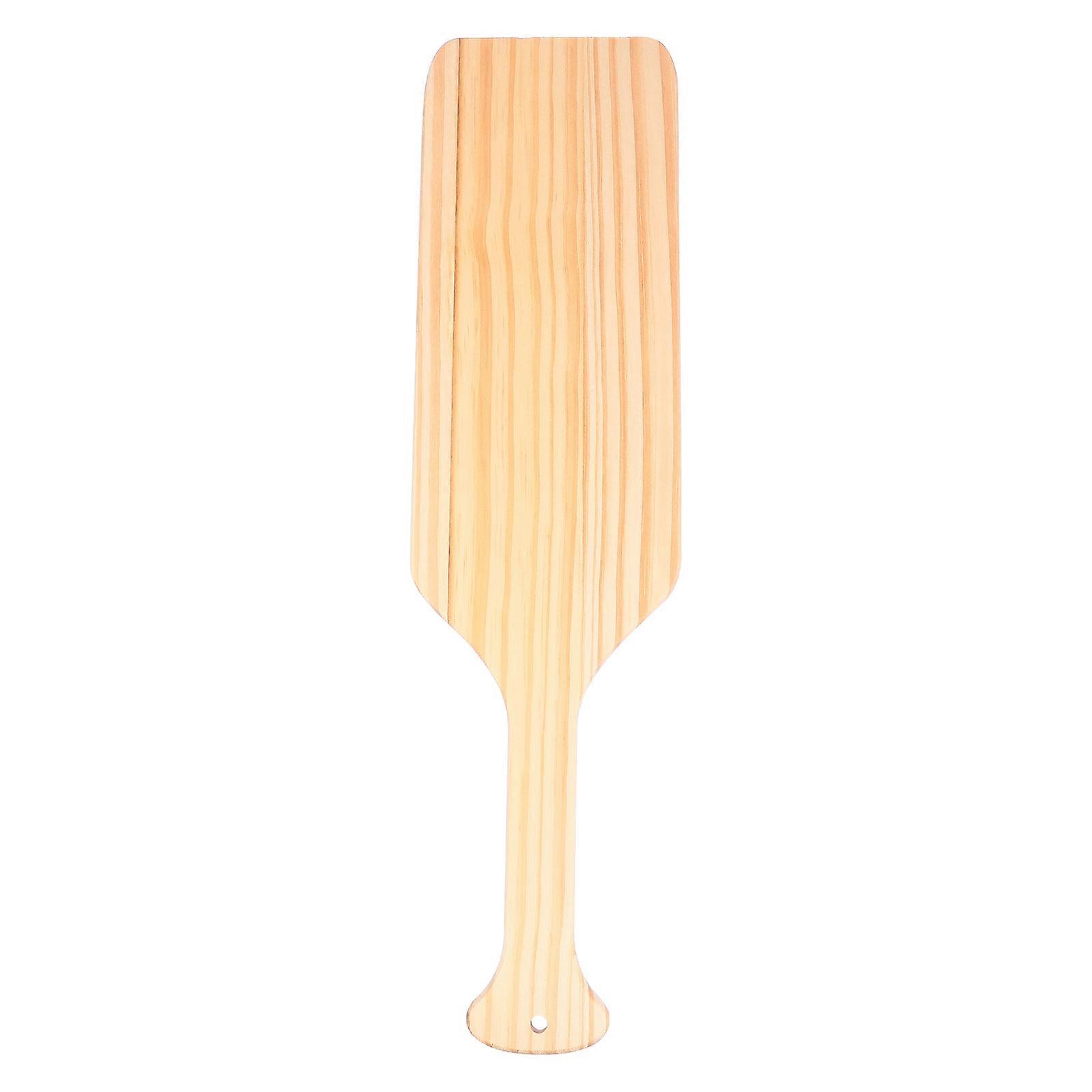 مجداف الخشب مجداف صلب غير مكتمل لفناني الديكور 15.0X3.9X0.5in زخرفة 1 حزمة