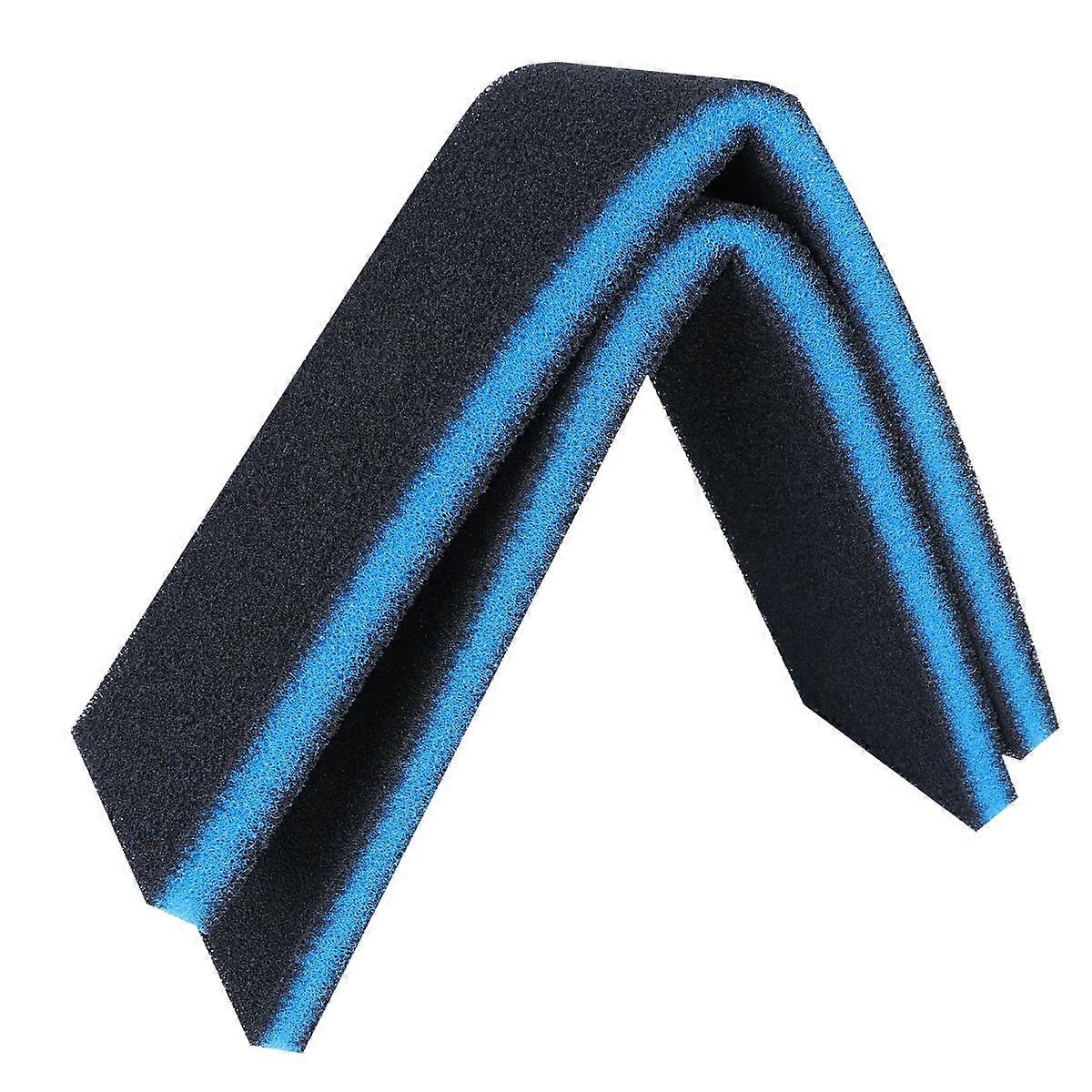 Replace The Sponge Filter Pad Biochemical Polyether Filter Sponge For Fish Tanks Decomposing Waste 50x11x2cm 2Pcs