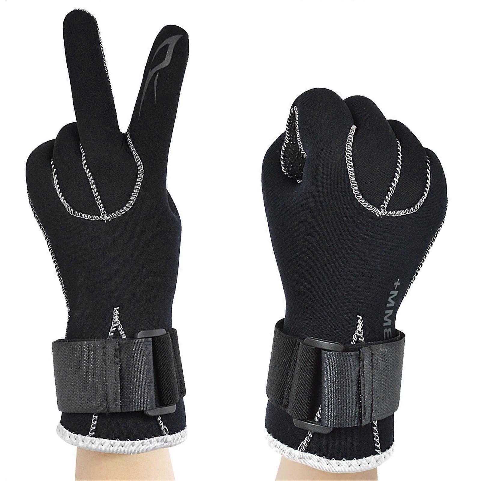 Diving Gloves for Men, Waterproof Crab Fishing Gloves, Non-Slip Dive Gear for Swimming, Suitable for Men and Women