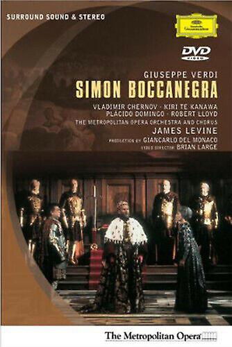 Simon Boccanegra Metropolitan Opera (Levine) DVD (2002) Brian Large cert E - Region 2