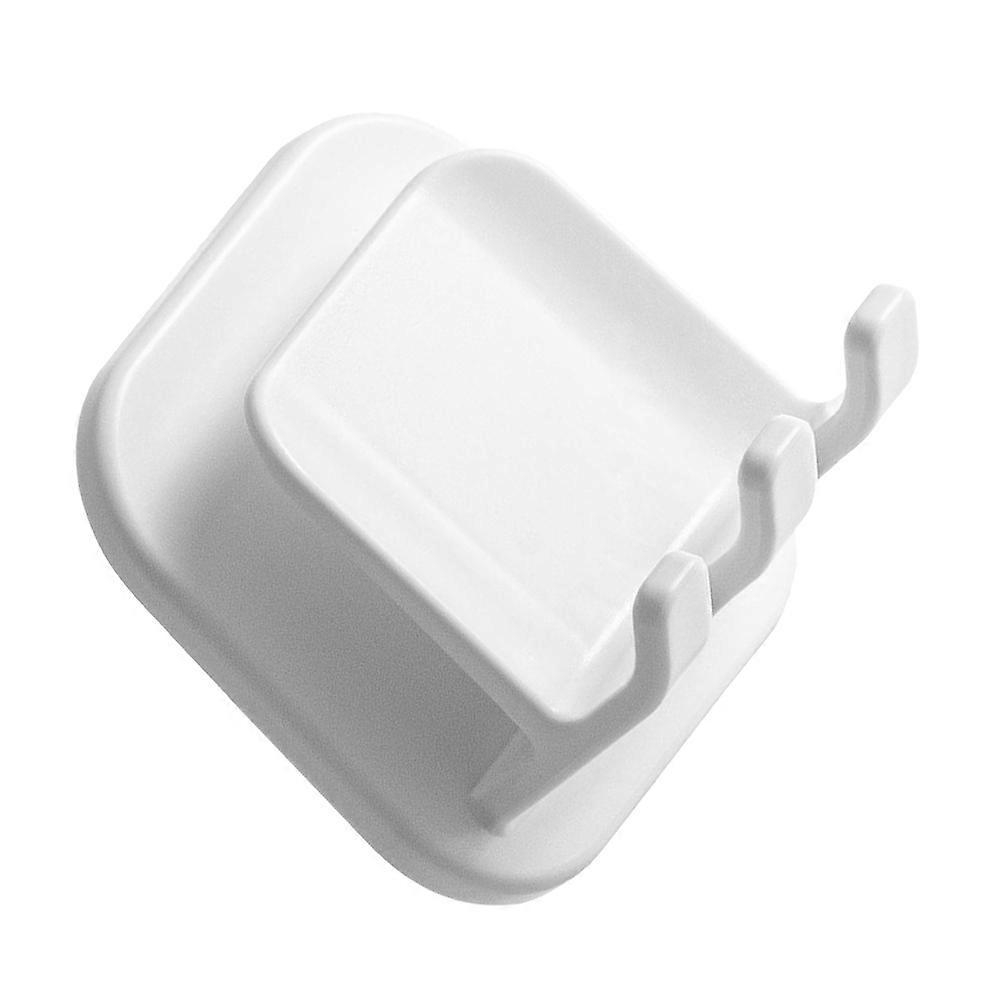 Toothbrush Holders With Adhesive Wall Toothbrush Mount Moisture Avoidance Rectangular Design 2Pcs