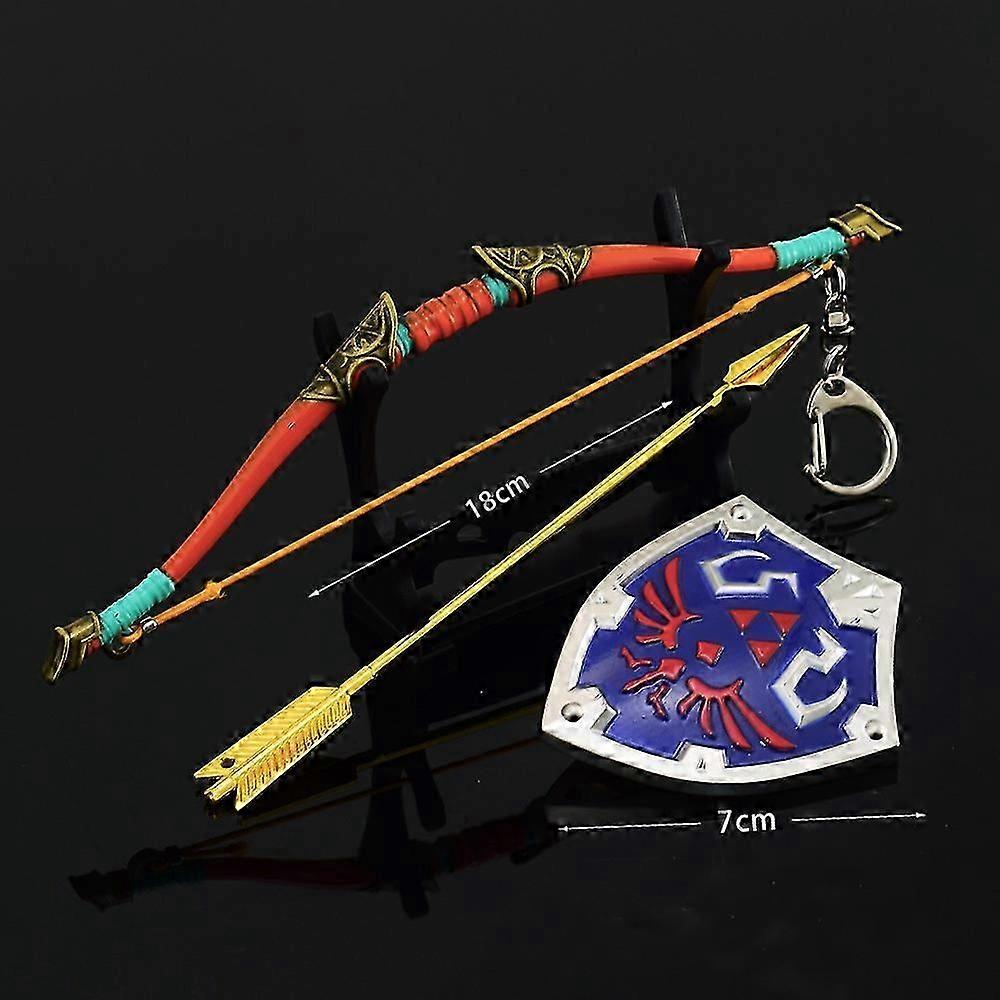 Hyrule Fantasy Weapon Collection Zelda Model Toys Set Game Periferi Tears of The Kingdom Link Samurai Sword Display Toys