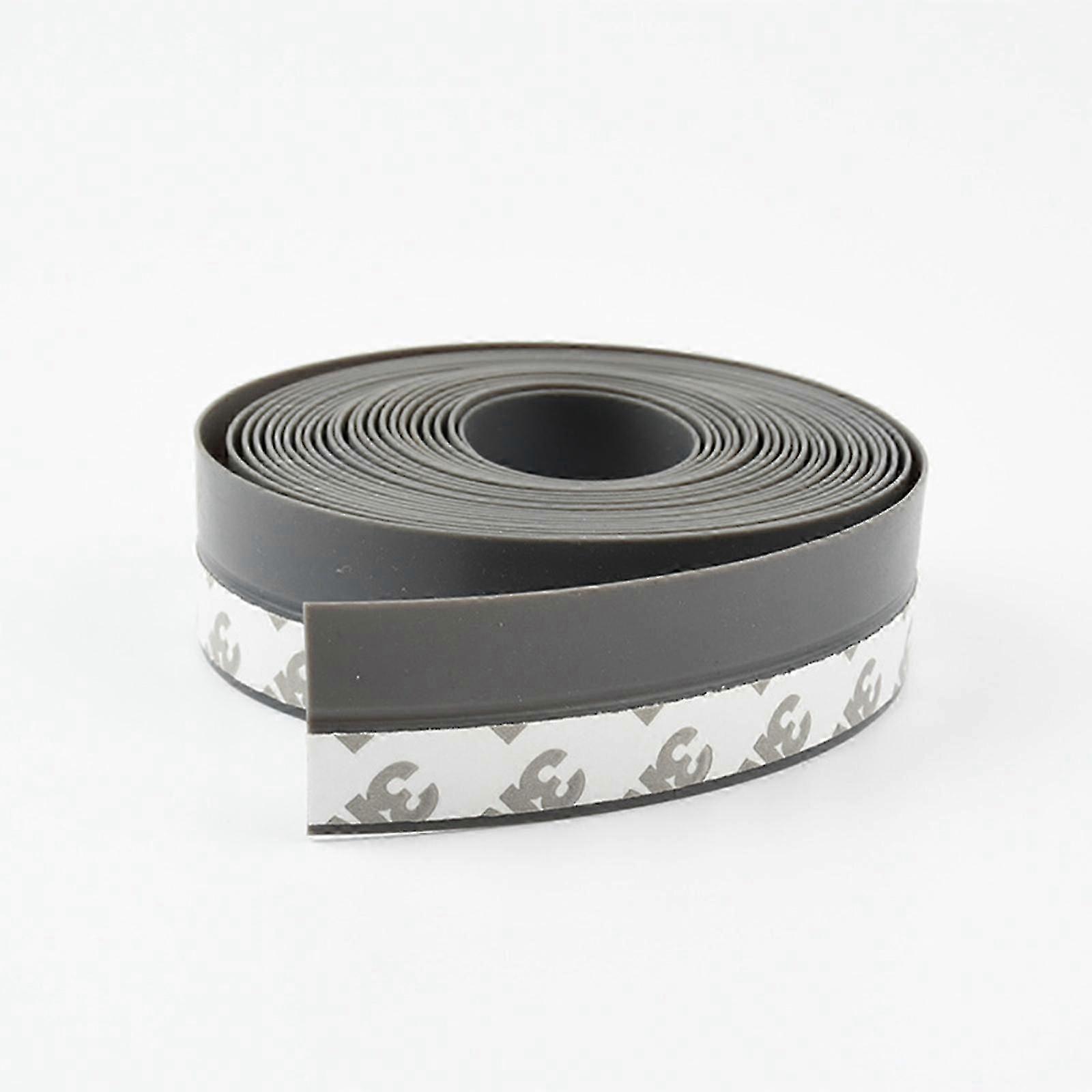 16FT 5M Self-Adhesive Weather Stripping Tape for Doors, Windows, and Bottom Stoppers Made of Silicone Rubber