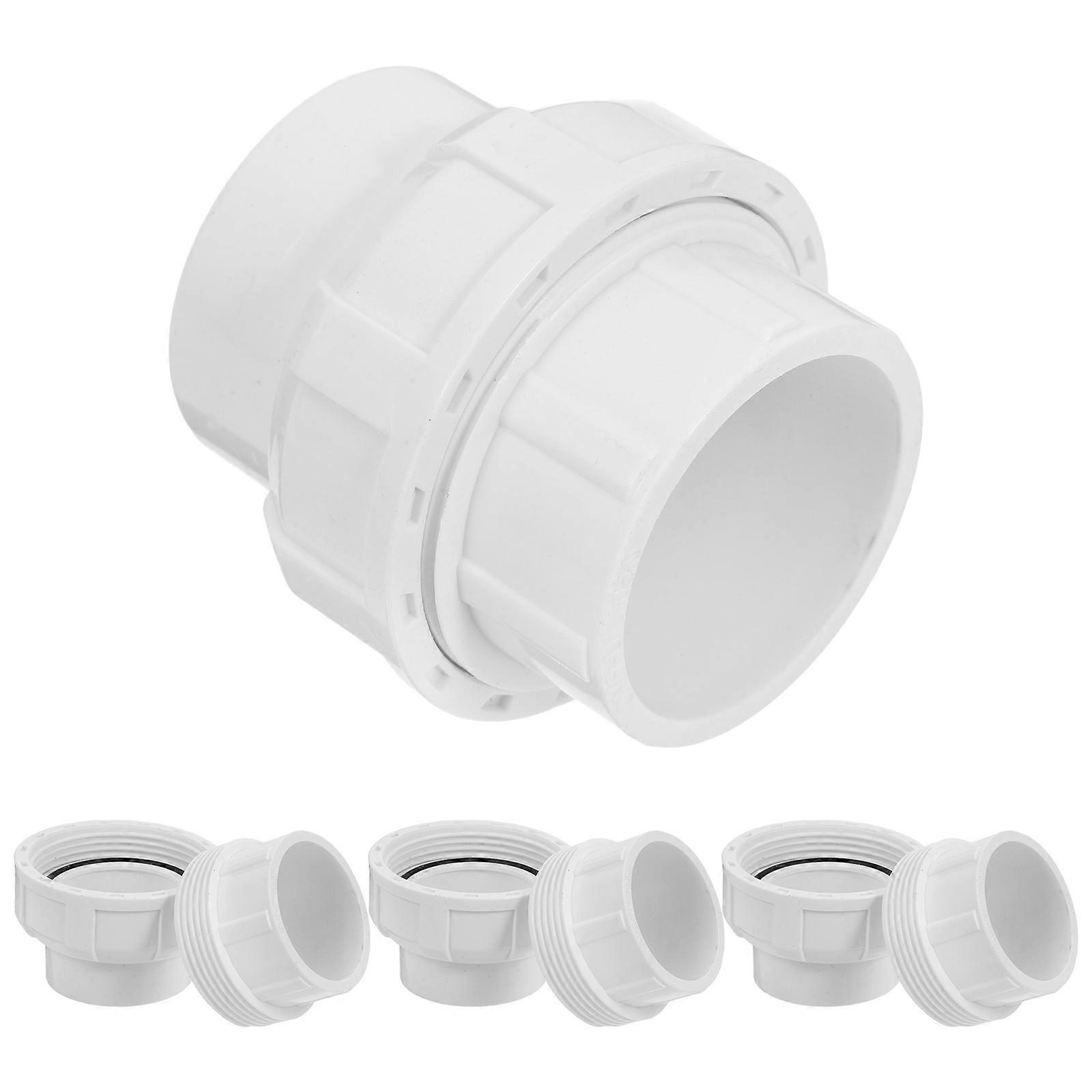 Pool Hose Fitting Plastic Pipe Fittings For Garden 8.50X8.50X7.80CM Water Pipe Connection 4Pcs
