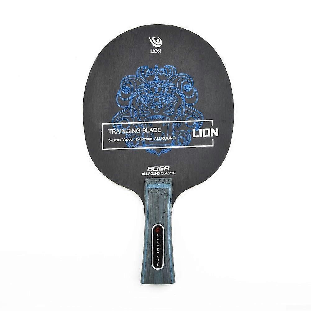 Dynamic and Responsive 7 Ply Table Tennis Blade for Competition Players - Long Handle, Model 1278295376