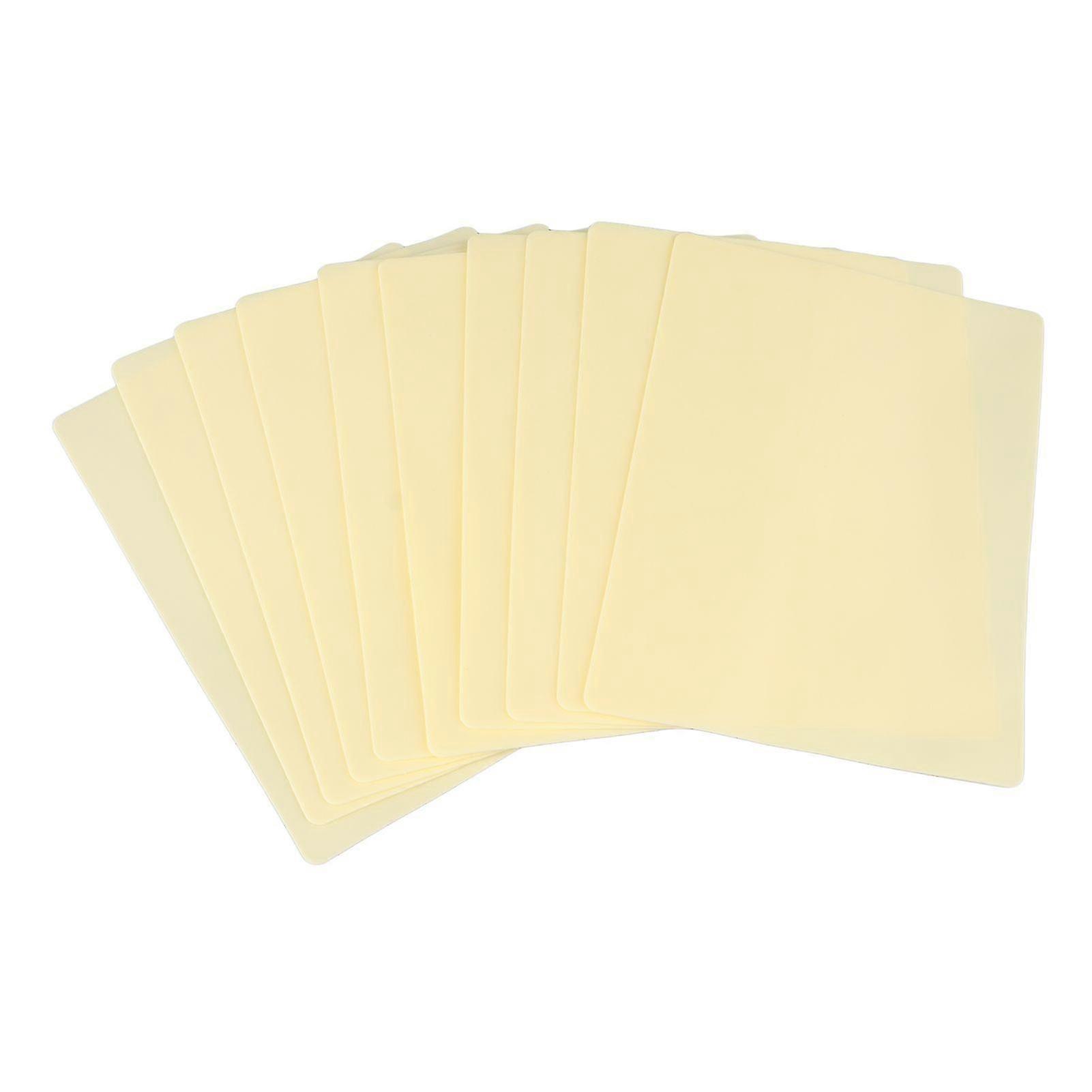 10pcs Tattoo Practice Microblading Reusable Silicone Skin Blank for Tattooing