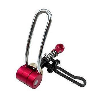 High Performances Folded Bike Seats Clamp Light weight Bicycles Seatpost Clamp Folded Bike Accessories  silver