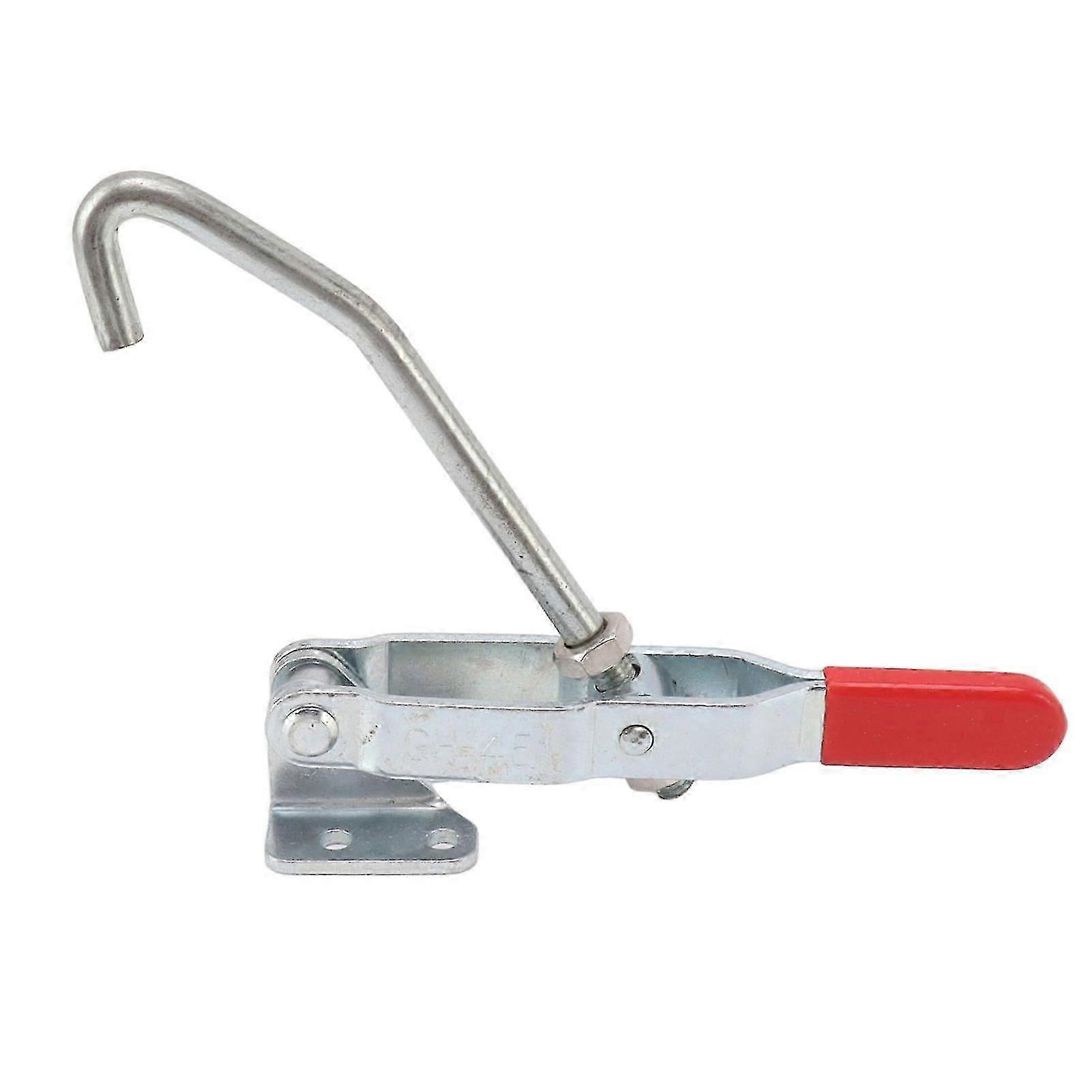 J Hook Type Toggle Clamp Quick Holding Draw Latch Action Pull Hook Type Mechanical Hook Toggle Clamp ZUAN