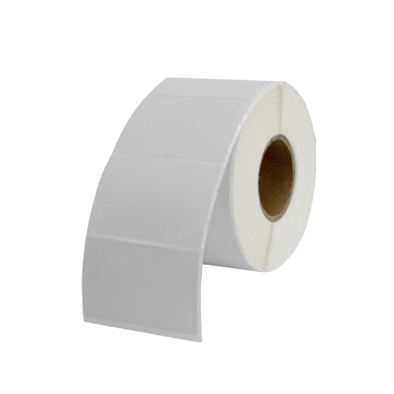 Selfadhesive thermal labels, 1000 pieces, blank printer stickers for address .