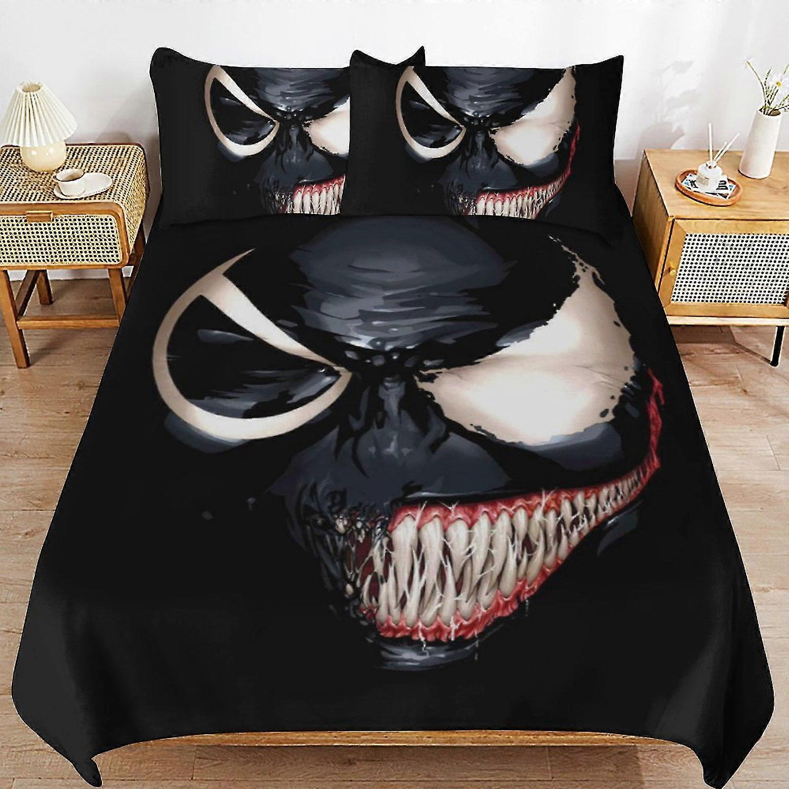 Conjunto de Edredom para uma Decoração de Quarto Suave, Presentes Perfeitos para Meninos e Meninas, 3 Peças com 1 Capa de Edredom e 2 Fronhas