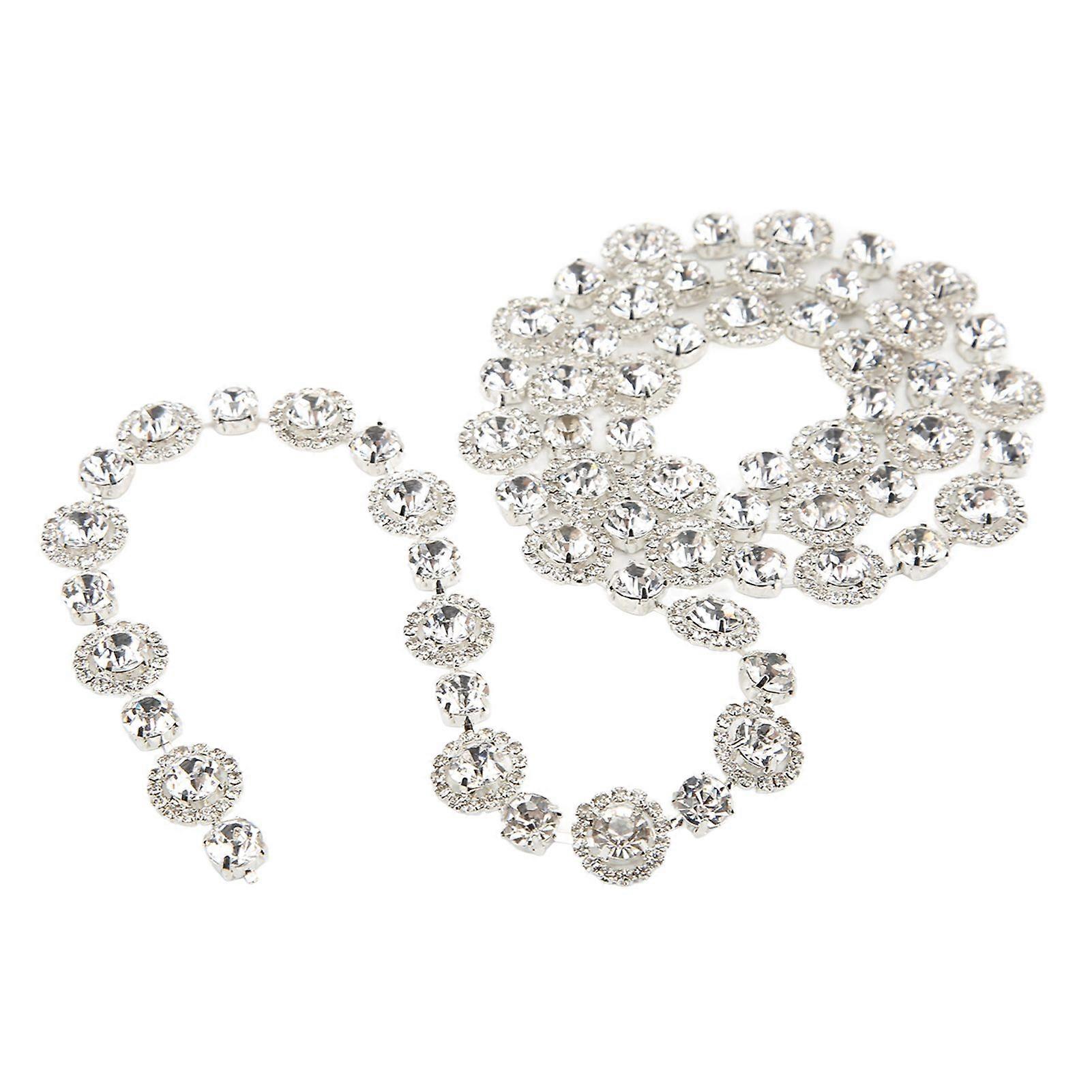 2025 Latest Model  1yd Rhinestone Chain Strong Practicability Shining Dazzling