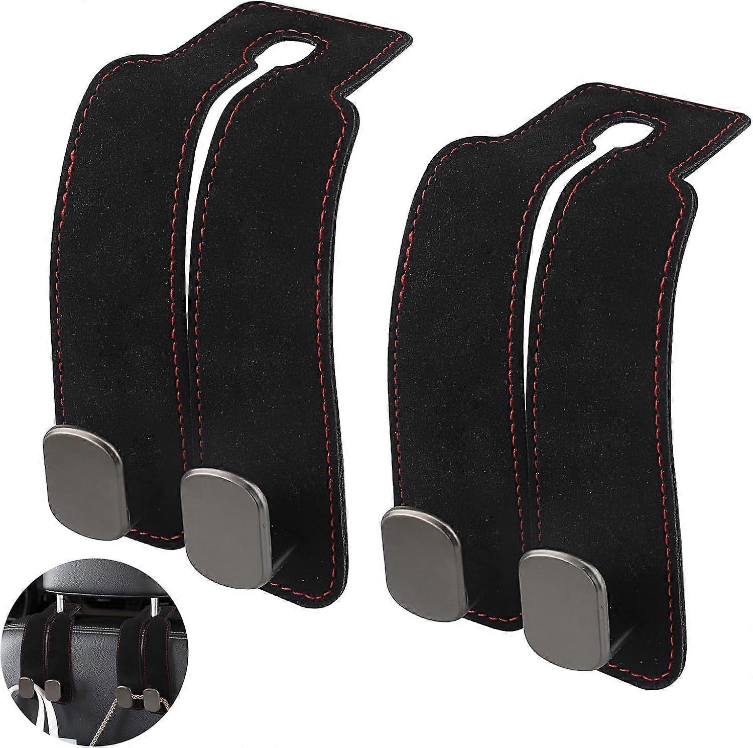 2Pcs Multifunctional Car Headrest Hooks, Car Back Seat Back Hooks
