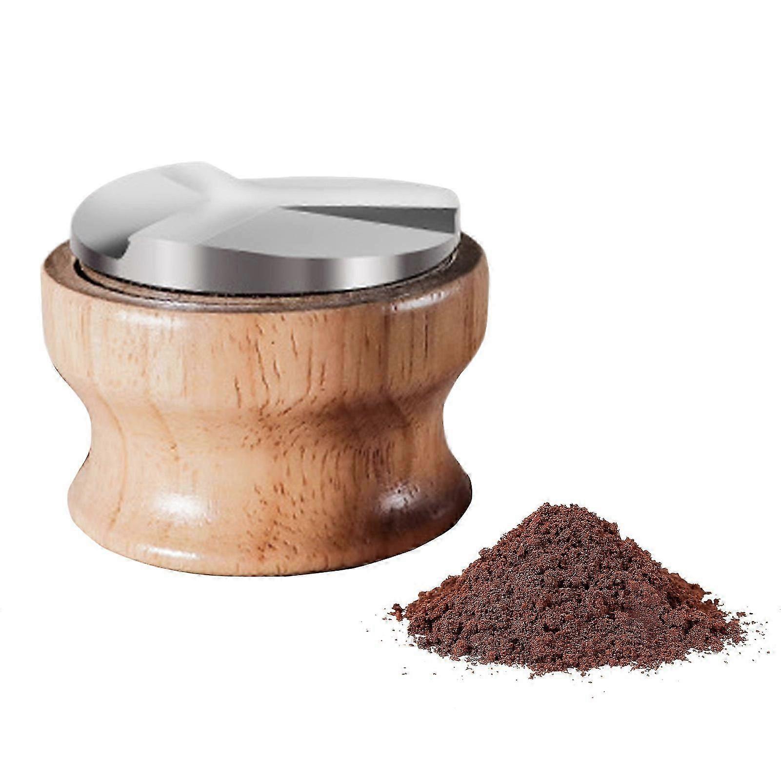 Espresso 304 Stainless Steel 51mm/53mm/58mm Coffee Distributor Leveler Tool Macaron Coffee Tamper With Three Angled Slopes