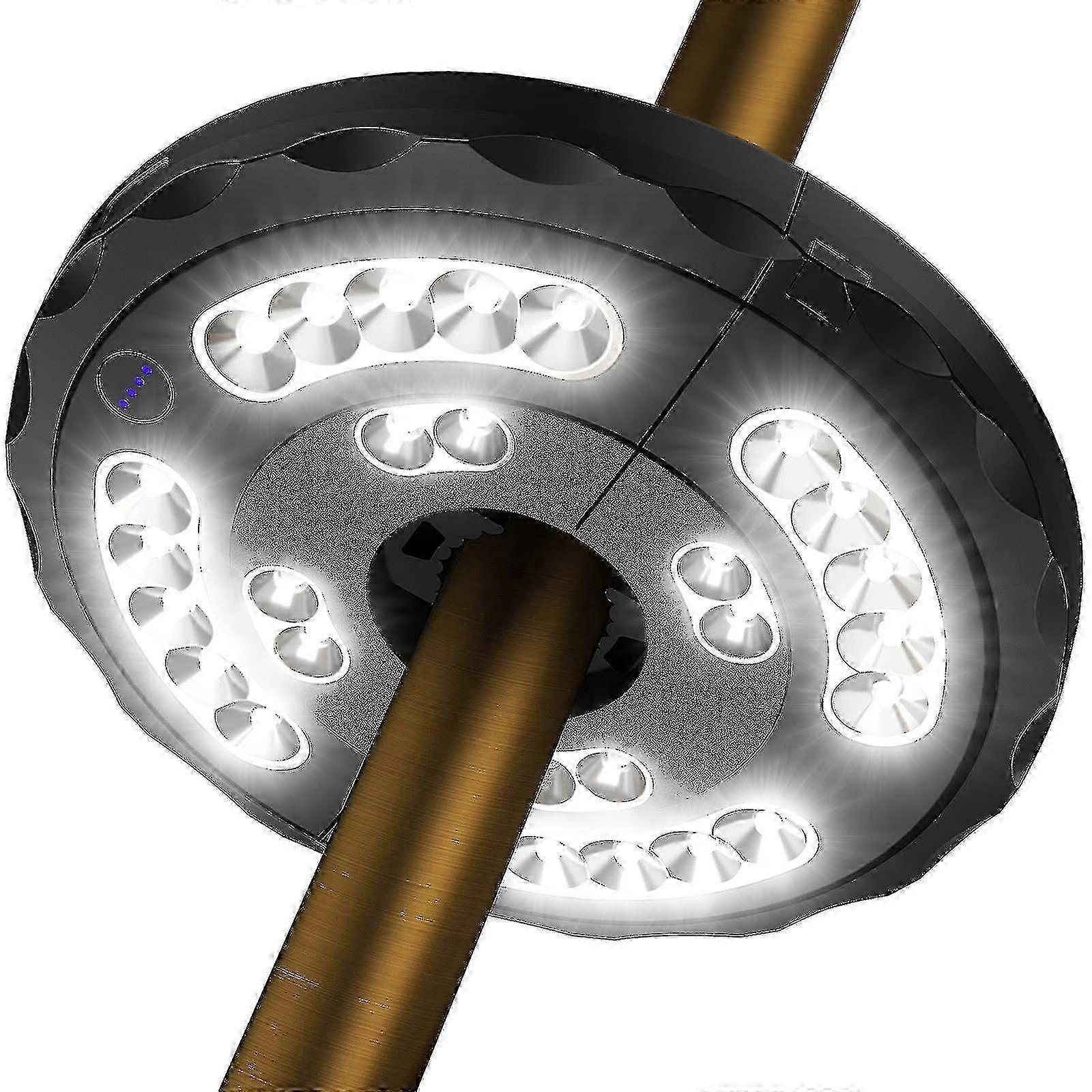 Luci a ombrello ricaricabili, 28 Led Parasol Light, Outdoor Patio Light