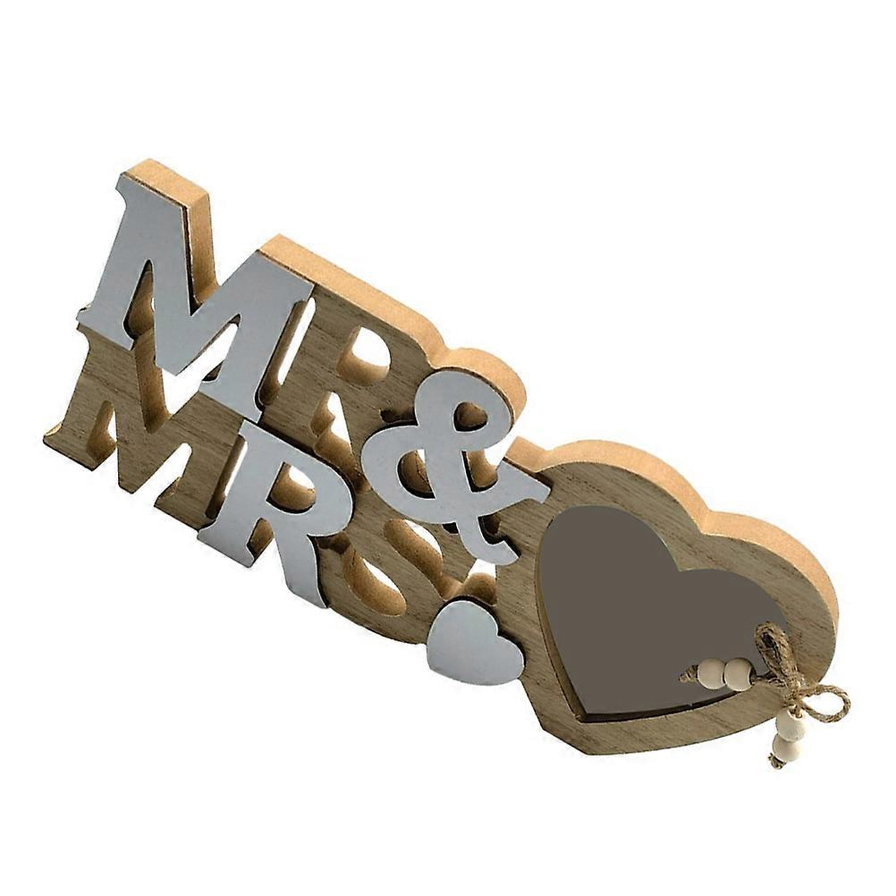 Anniversary Picture Frame Wedding Commemorative Photo Frame Heart Shape Synthetic Material Preserve Photos 1Pack