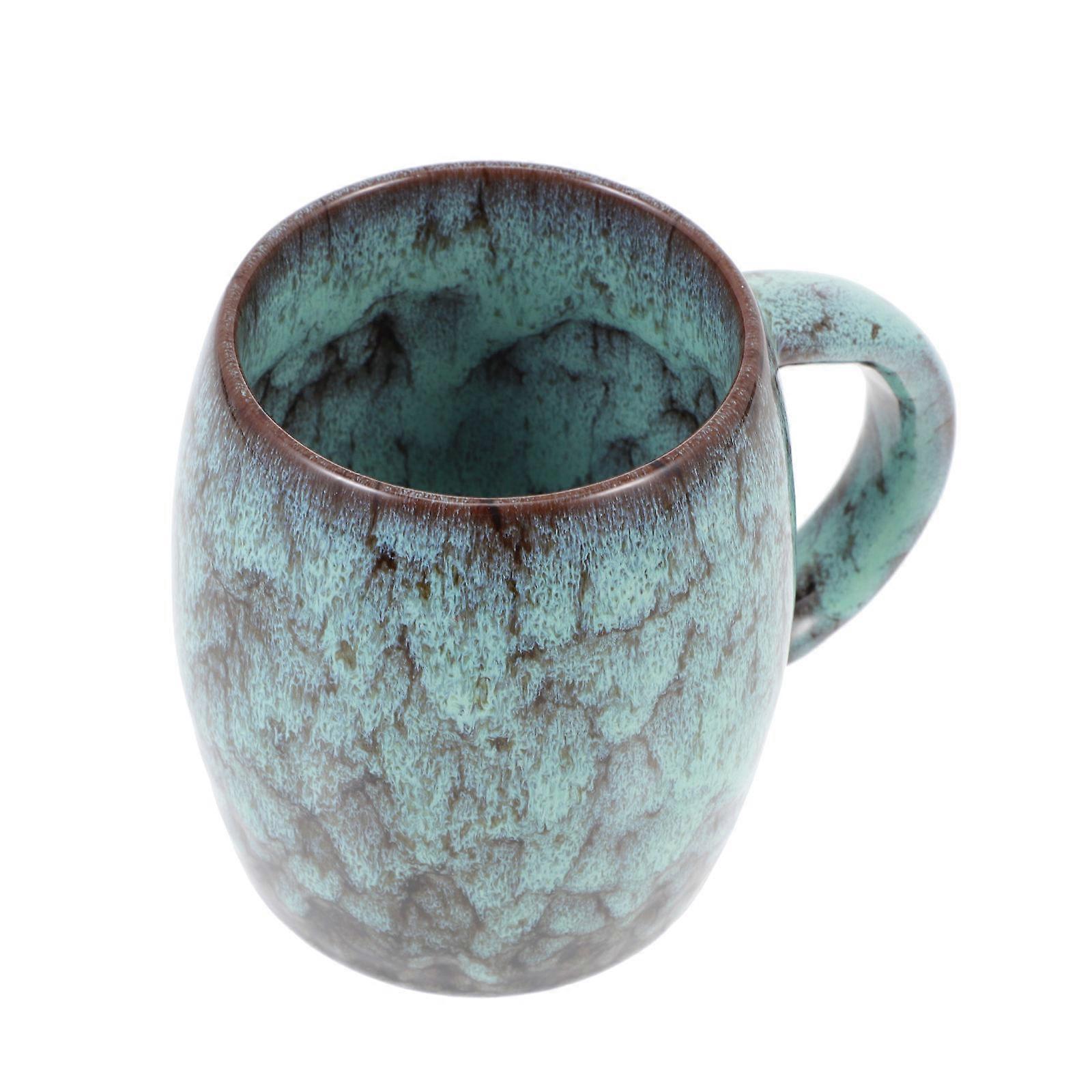 Retro Coffee Mugs Practical Design Easy to Clean 12.5X10.5CM 1Pc