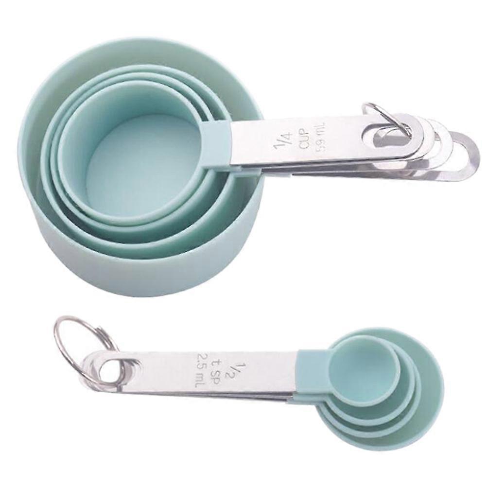 Silicone Measuring Spoon 1Set Set with Scale for Kitchen Use