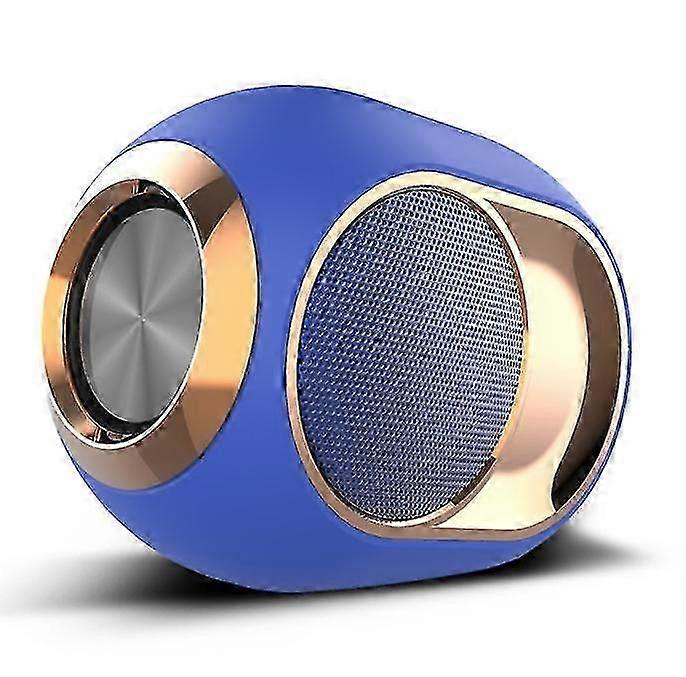Bluetooth speaker, wireless TWS Bluetooth 5.0 Support hands-free calling(Blue)