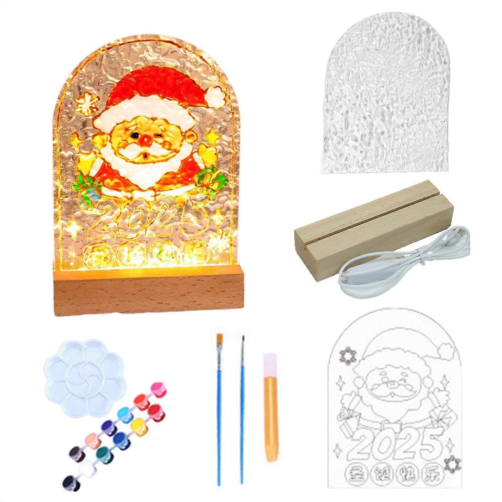Acrylic Drawing Board Illuminated Handmade Painting Set, Creative Art