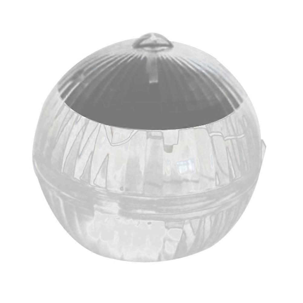 Floating Solar Pond Light Warm Yellow Garden Decoration 10 X 10 X 10Cm Floatable 1Pack