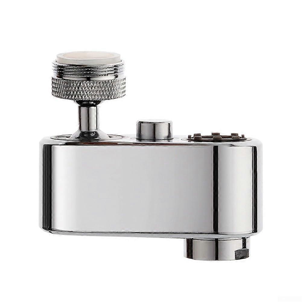 Swivelable robot faucet aerator sprayer, 2 modes, durable brass construction