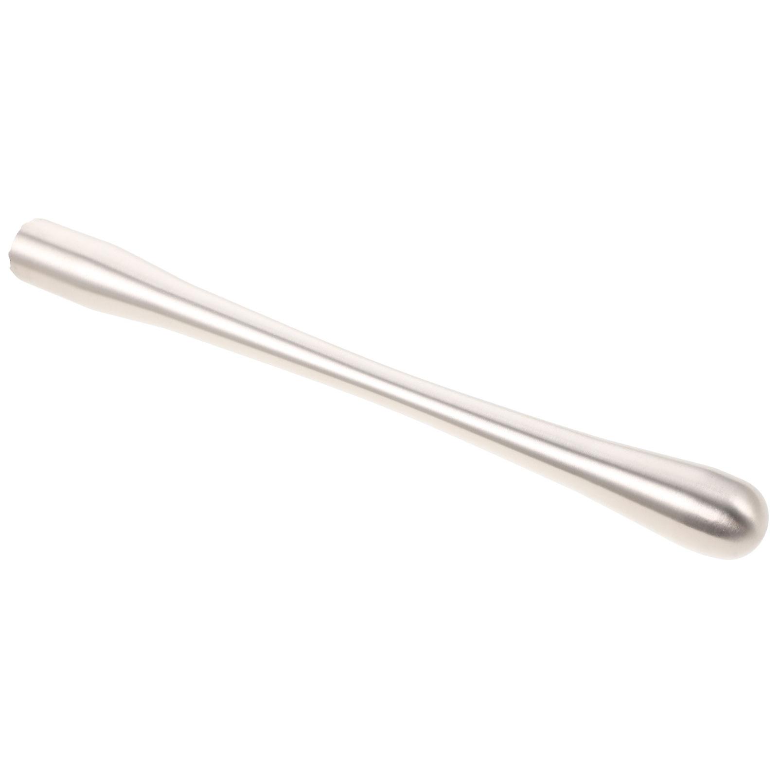 Stainless Steel Cocktail Muddler with Ergonomic Design for Mixing Fruits and .5 inches