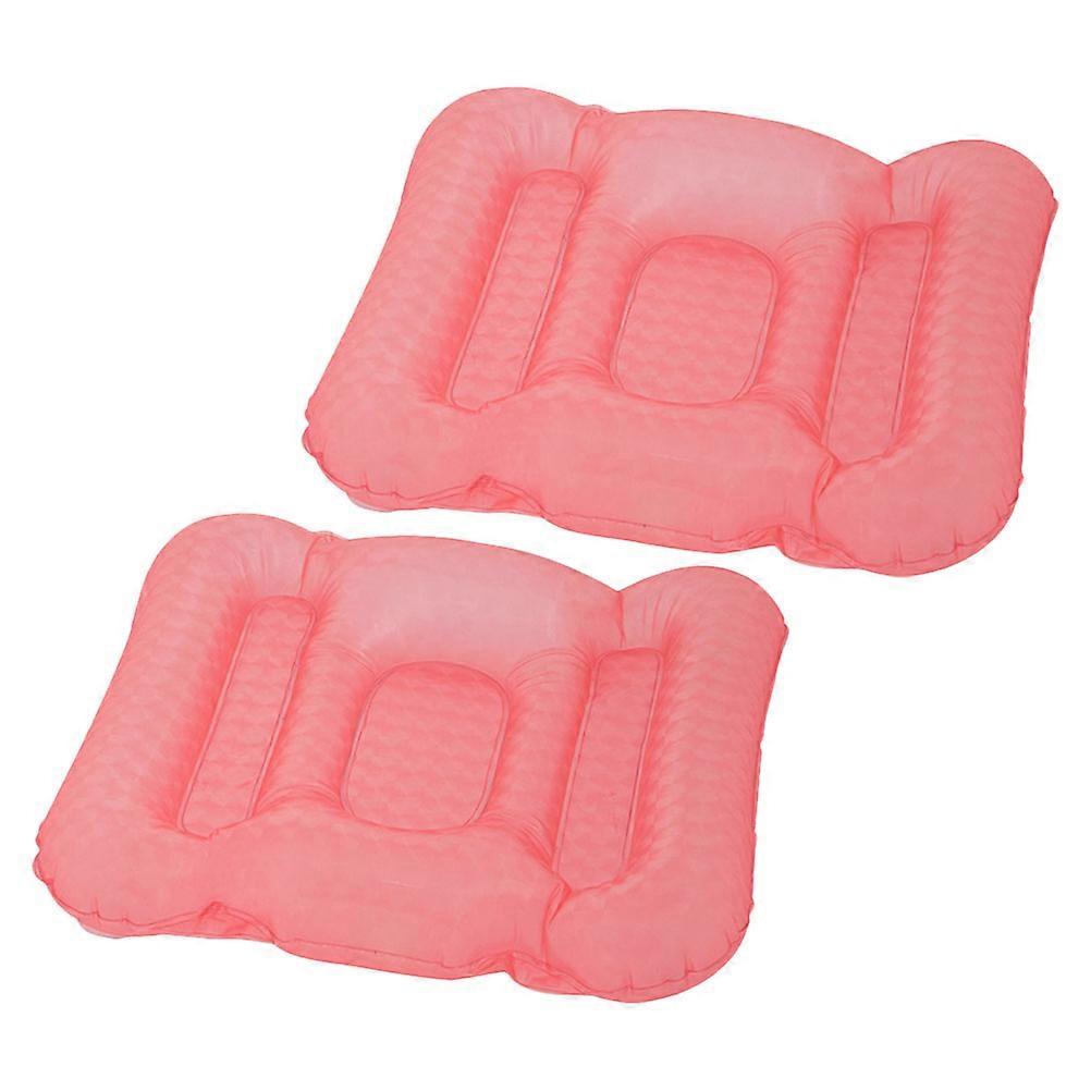 2pcs Inflatable Bath Seat Cushions with Suction Cups Bathtub Pads Replacement