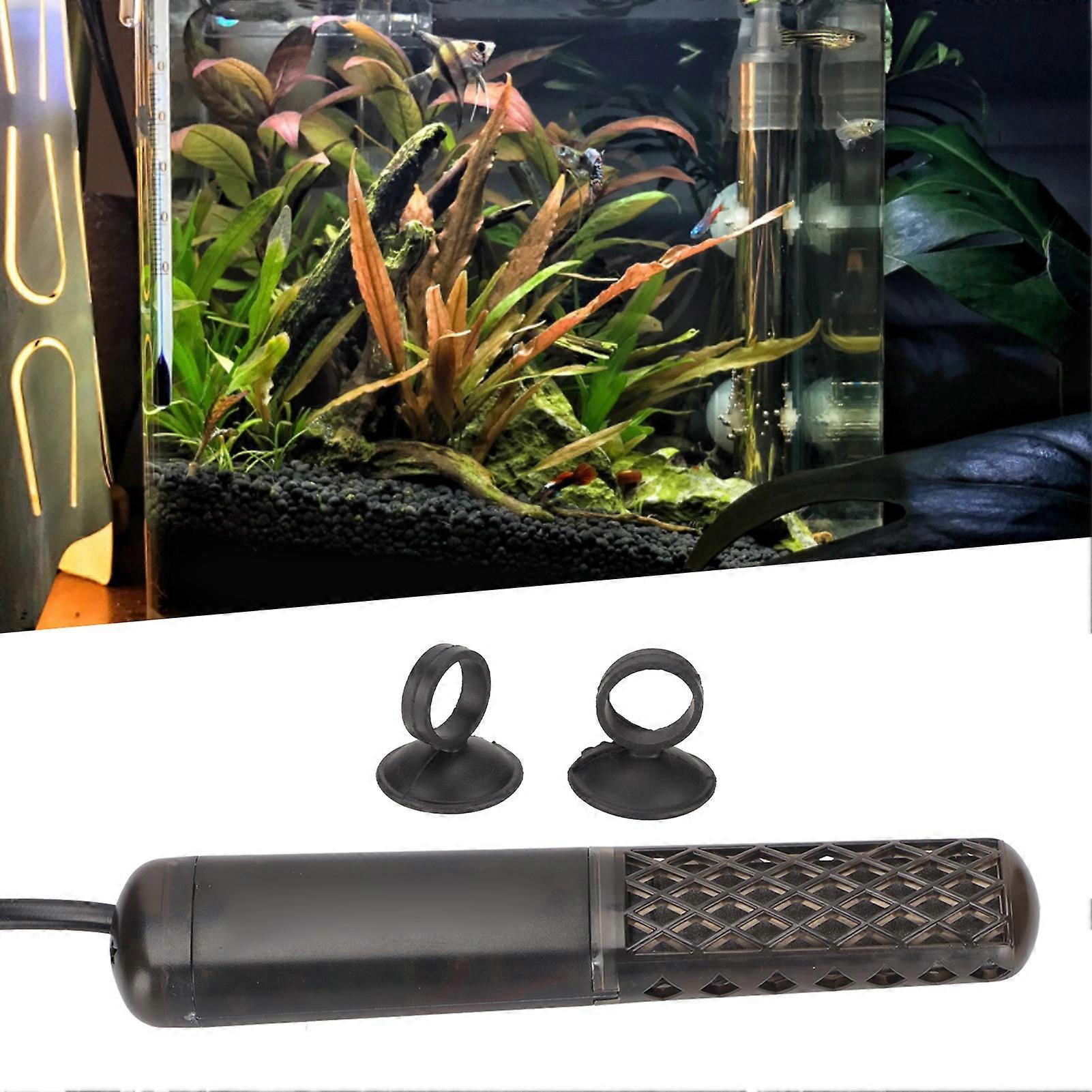 Mini Aquarium Heater Auto Constant Temperature Explosion Proof Small Fish Tank Heater with Suction Cups