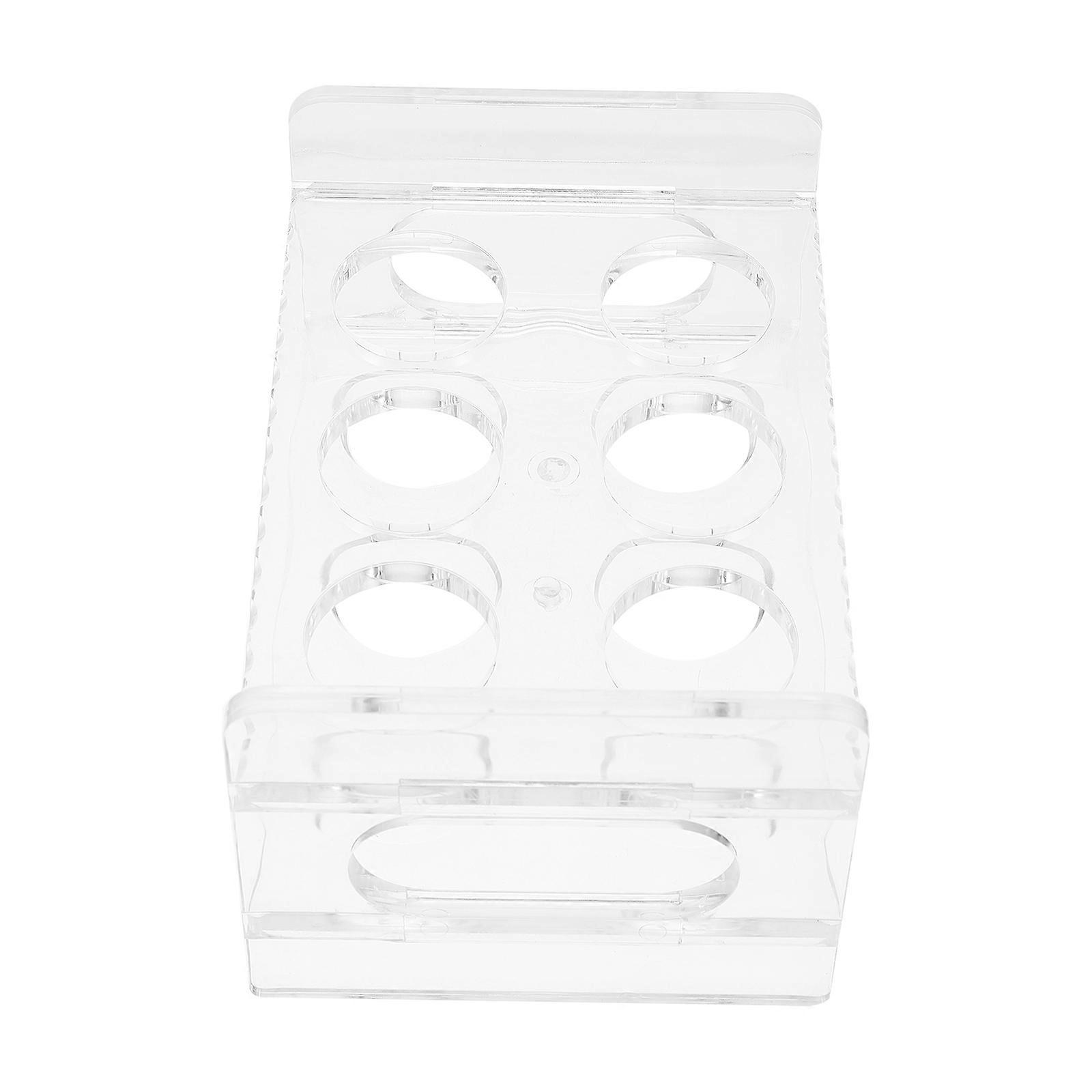 Acrylic Server Rack Multifunctional Compact Holder for Home Bars & Parties Stylish Beverage Display Organizer