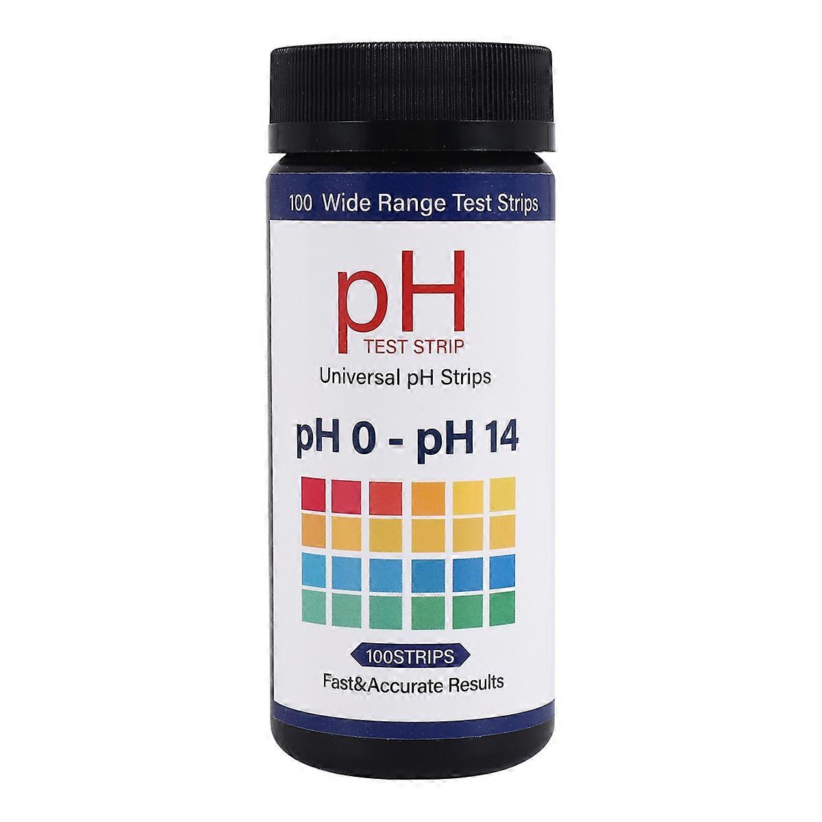 Soil PH Test Strips 100 Strips Soil Tester 0-14 PH Soil Test,for Soil