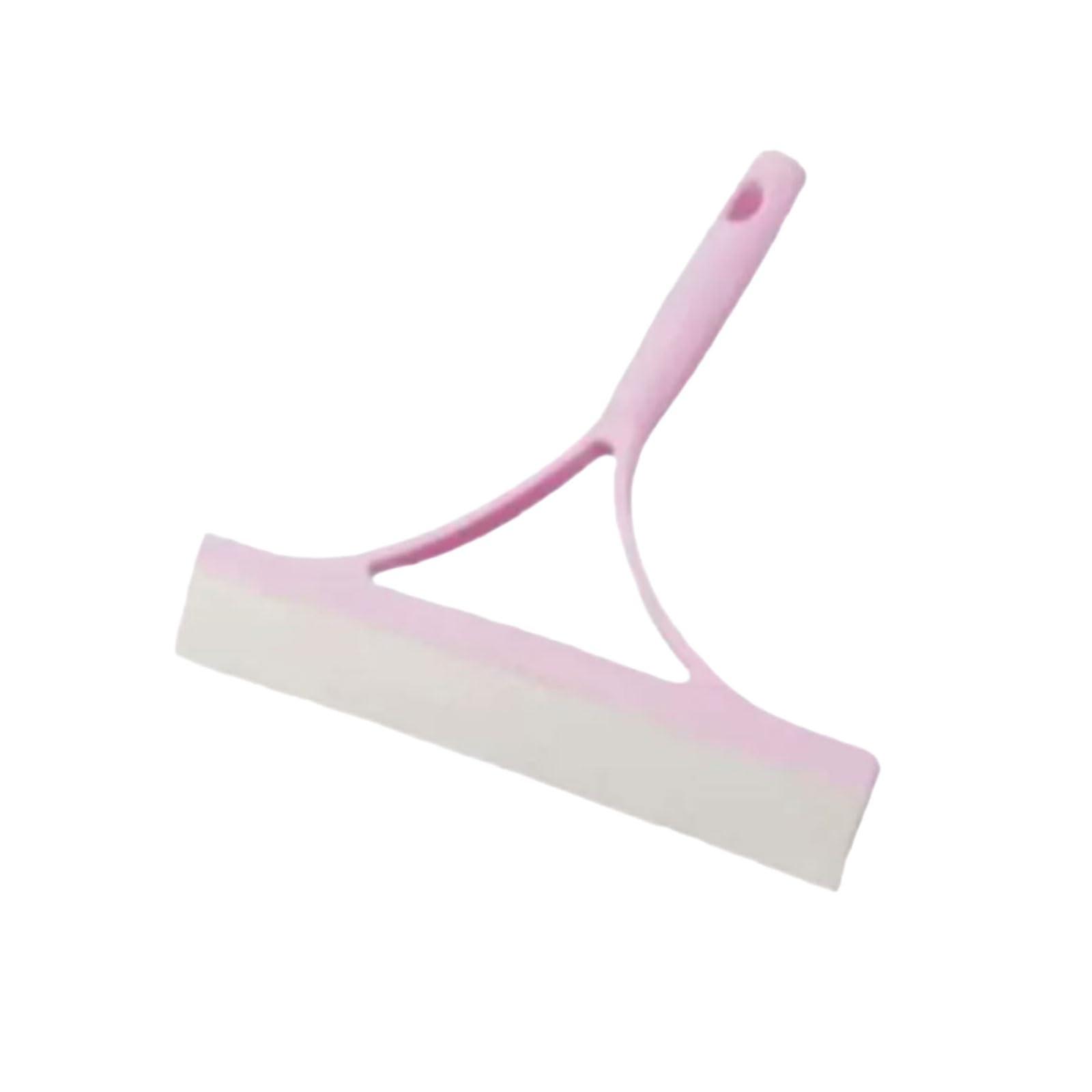 Multipurpose plastic scraper for hanging, multipurpose scraper, glass window scraper, easytoclean reusable scraper, pale red