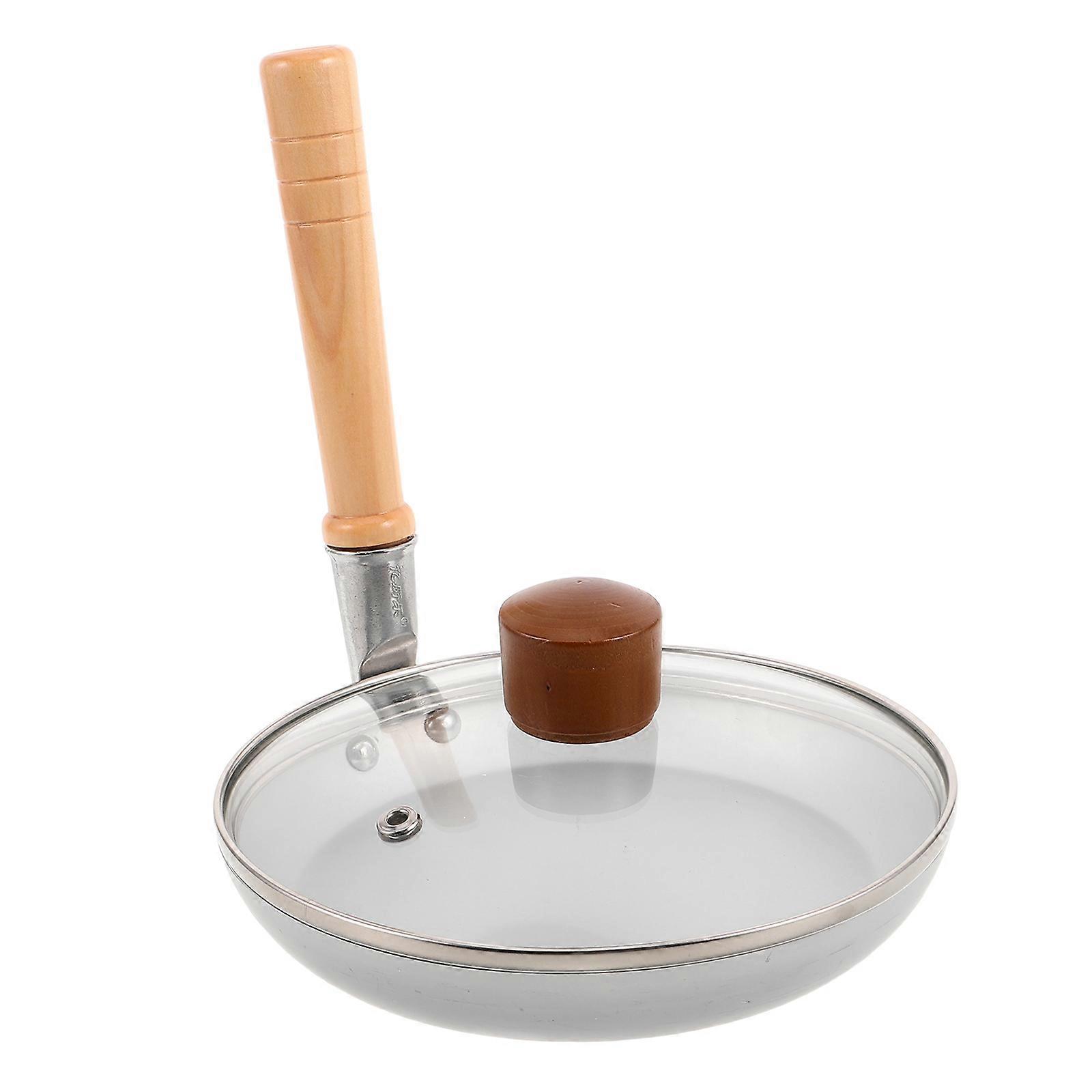 Japanese Nonstick Mini Skillet with Lid – Compact Frying Pan for Oyakodon, Tamagoyaki & Efficient Cooking – Ideal Kitchen Cookware Set