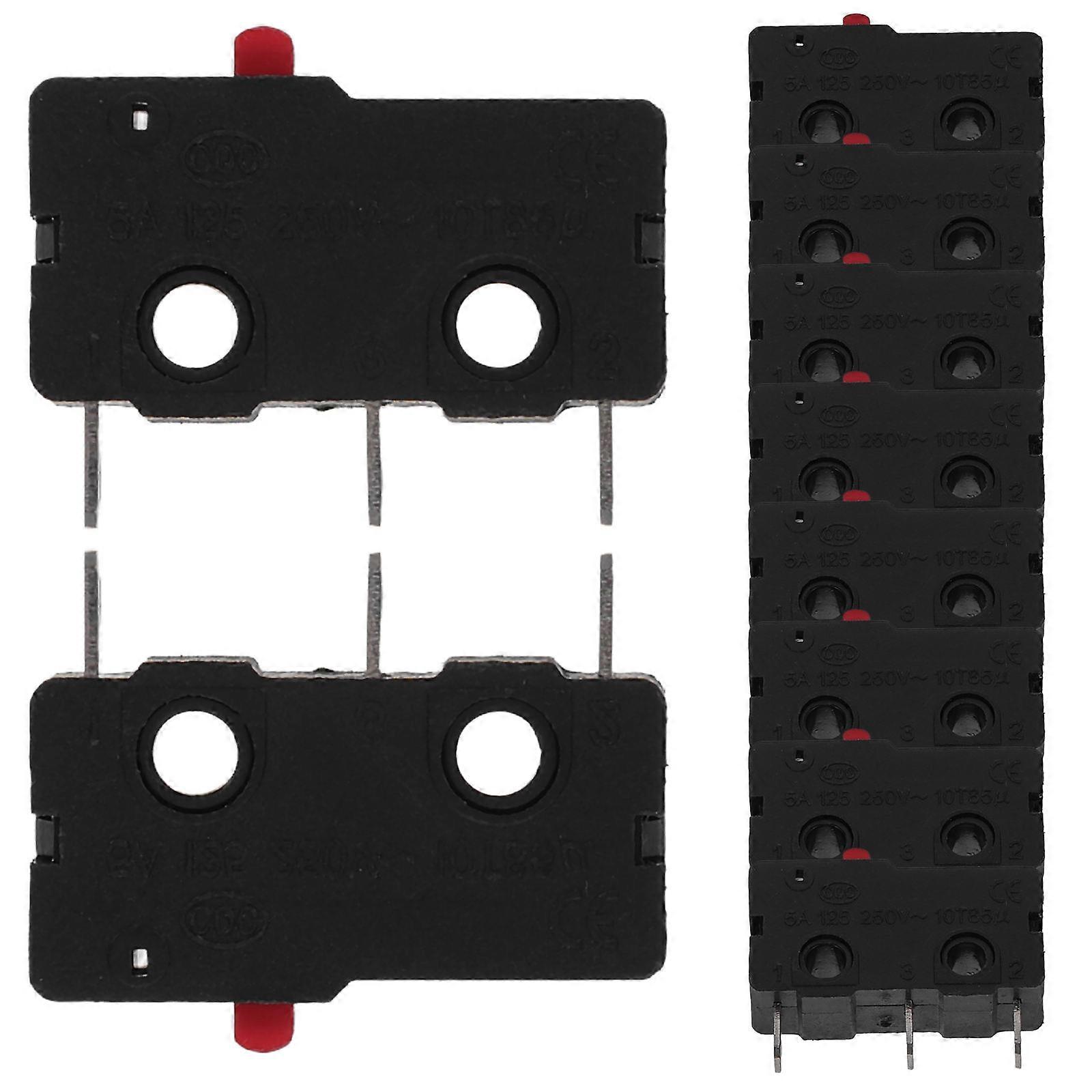 Appliance Limit Switch 10Pack Black Compact Replacement For Industrial Use Designed For Technicians