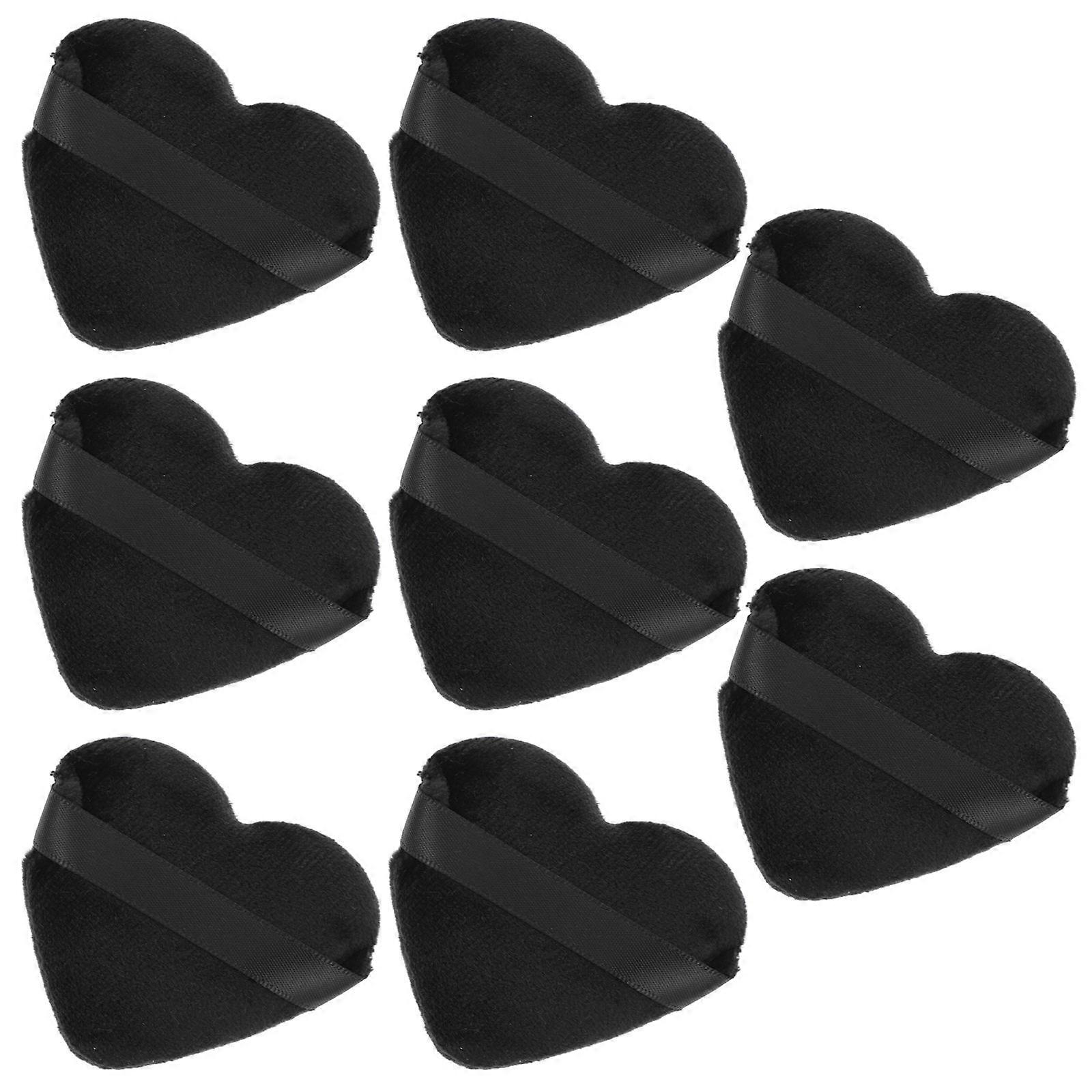 Here's a refined and professional product description based on your input:
**8pcs Heart Shaped Beauty Powder Puff – Soft & Comfortable Loose