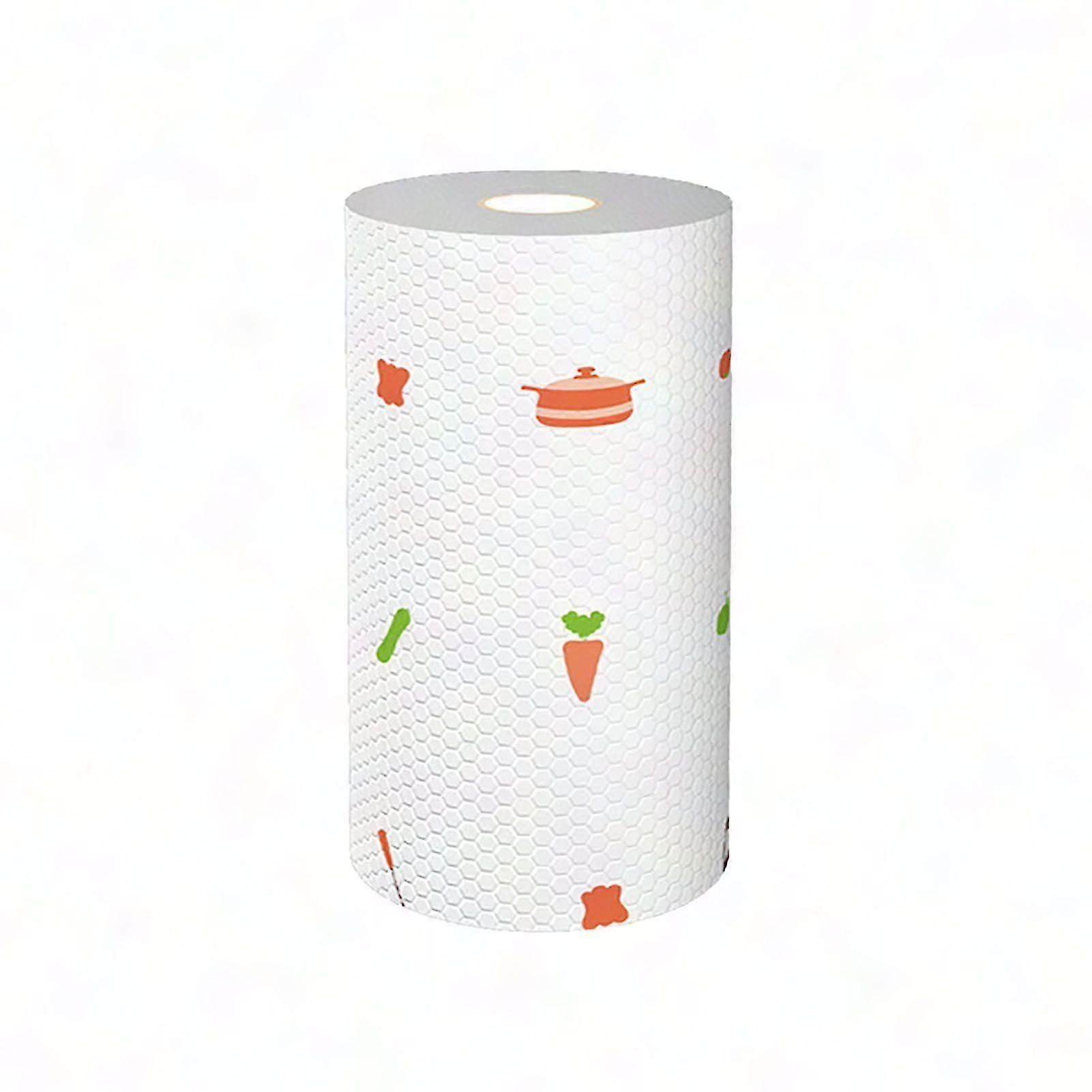 50 st återanvändbara kökspappershanddukar för diskkärl, våt torr användning polyester diskhanddukar