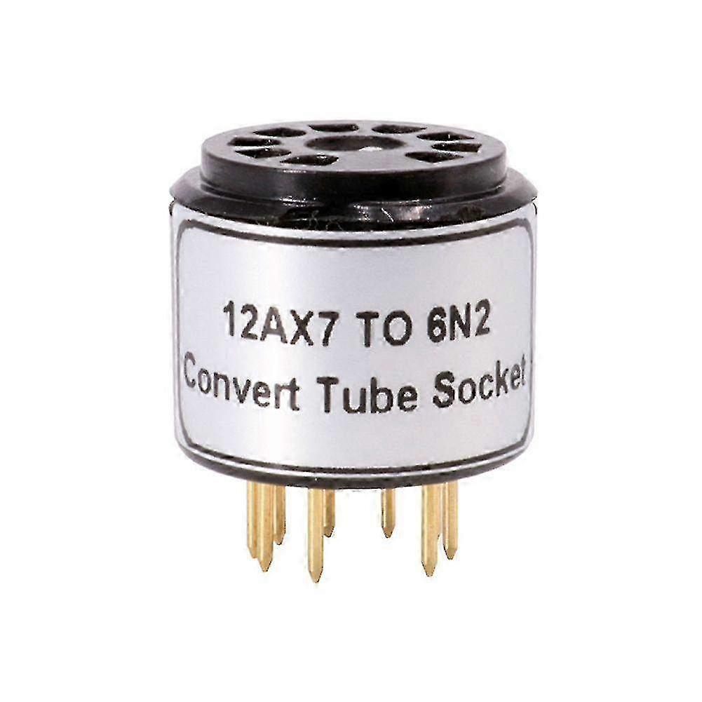 1PC Tube Socket Adapter ECC83 12AX7 to 6N2 6N1 6N6 Converter Vintage Audio DIY Edition 0724