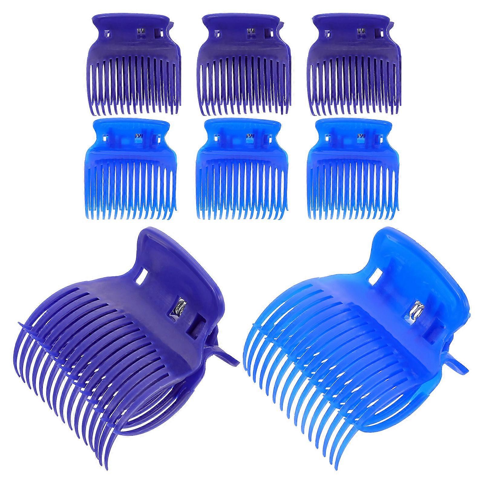 8PCS Hot Roller Clips Stylish Hair Curler Claw Clips for Easy Styling, Safe & Reusable for Salon or Home Use