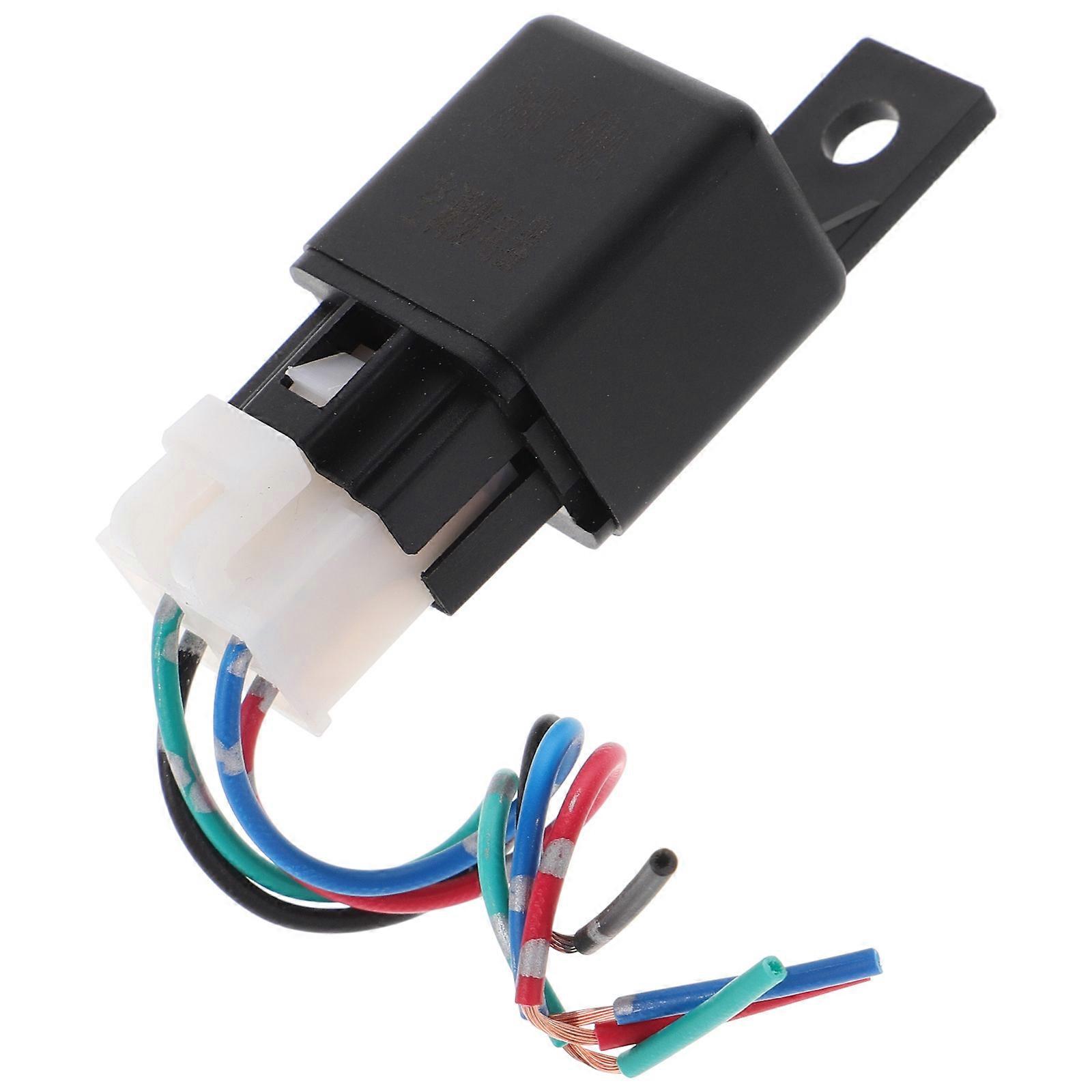 Durable Automotive Air Conditioning Relay for Efficient Control and Reliable Multi Device Connection, Versatile Replacement for Car AC Systems