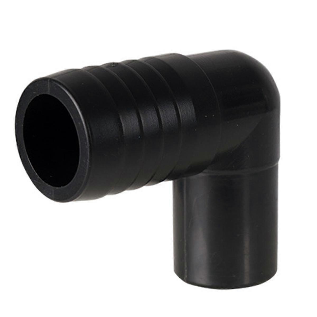 Black Bilge Pump Small Drain Connector Water Tank Outlet Connector Hose Drain Connector