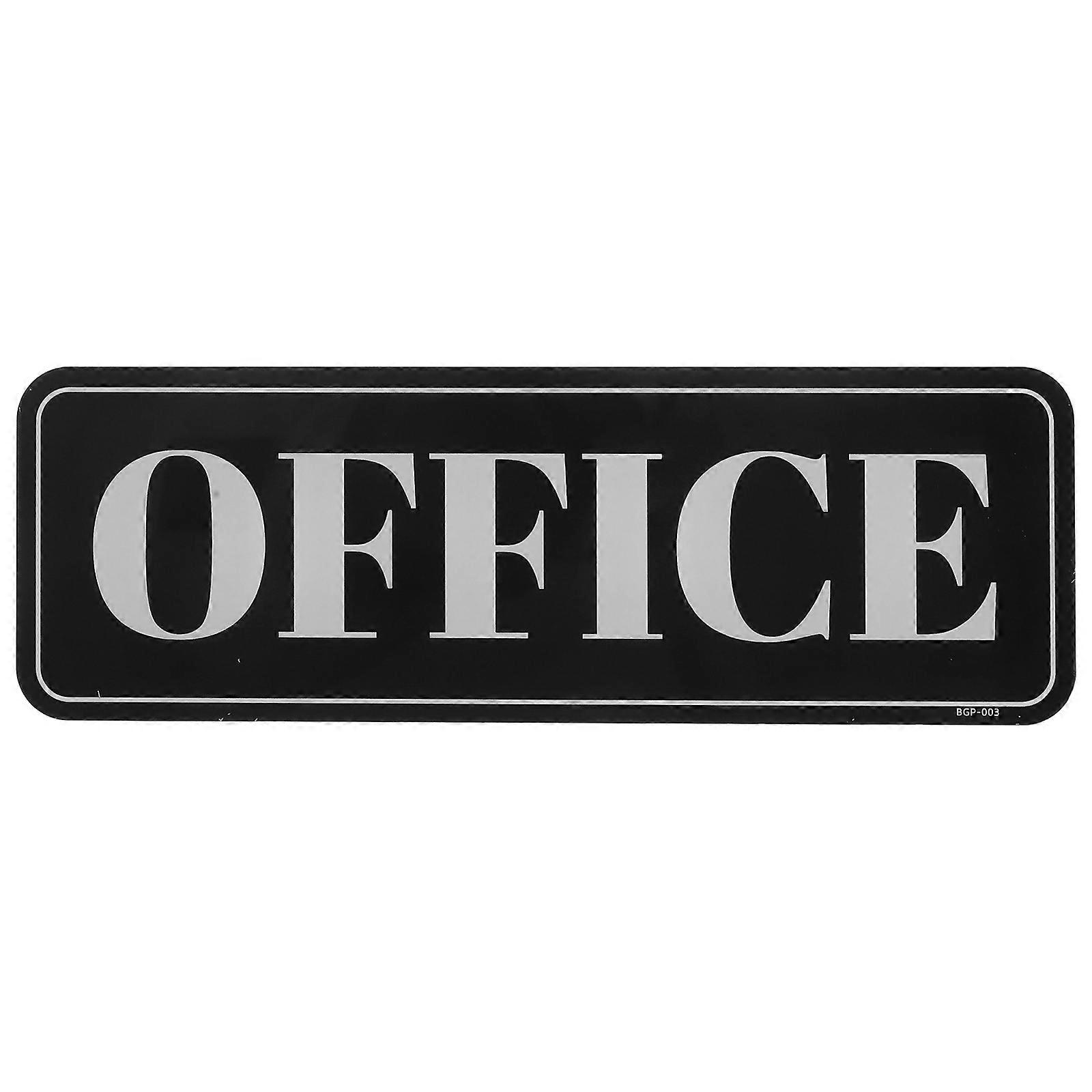 Black Acrylic No Soliciting Sign for Office and Home Easy Installation Multifunctional Design 8x10 Inches