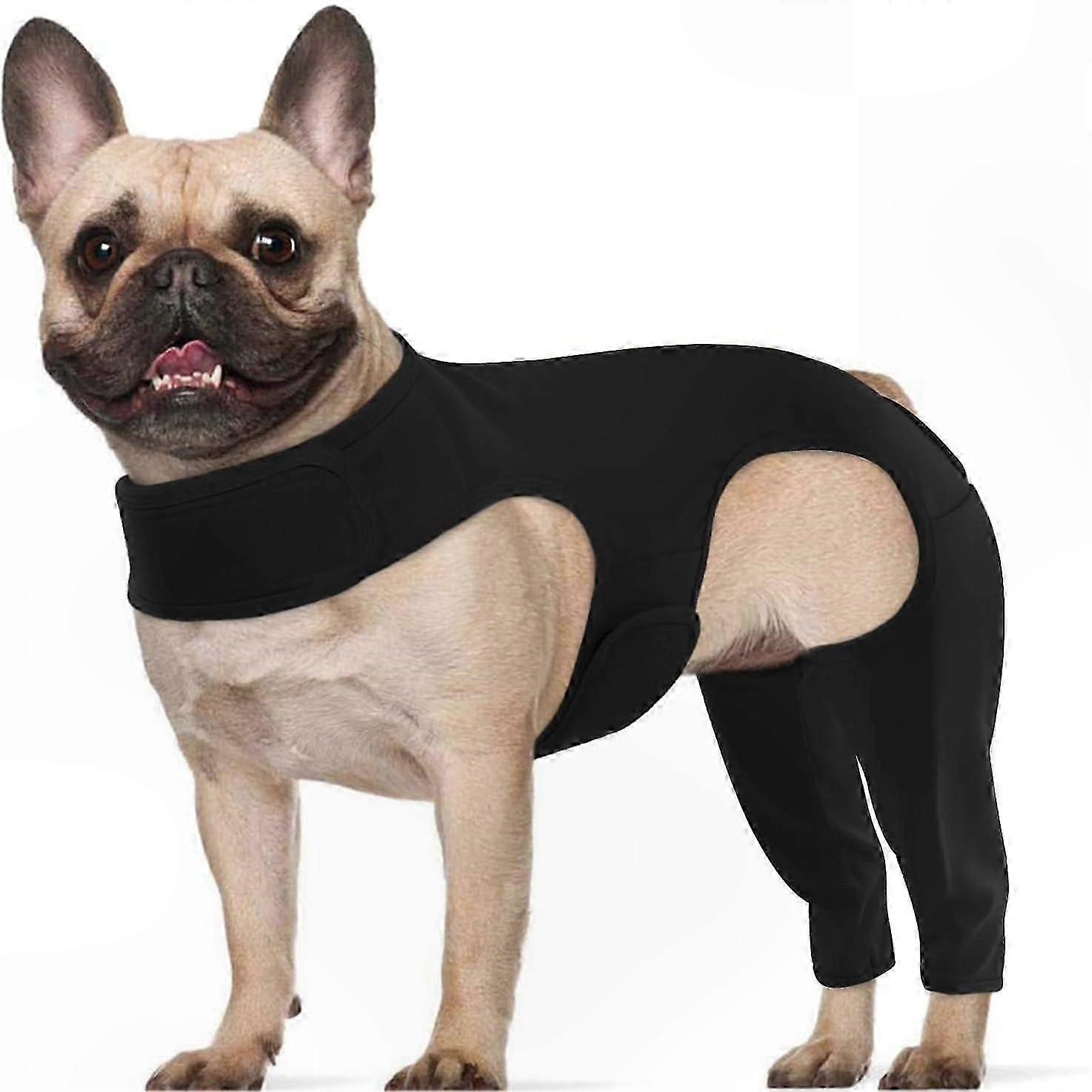 Adjustable Dog Leg Protectors with Secure Fit and Hook-and-Loop Closure for Small to Large Breeds XS-2XL