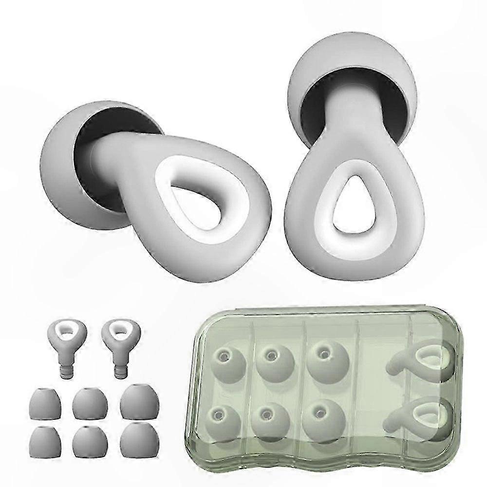 Soft Silicone Earplugs for Sleep and Noise Reduction Comfortable Reusable Earplugs
